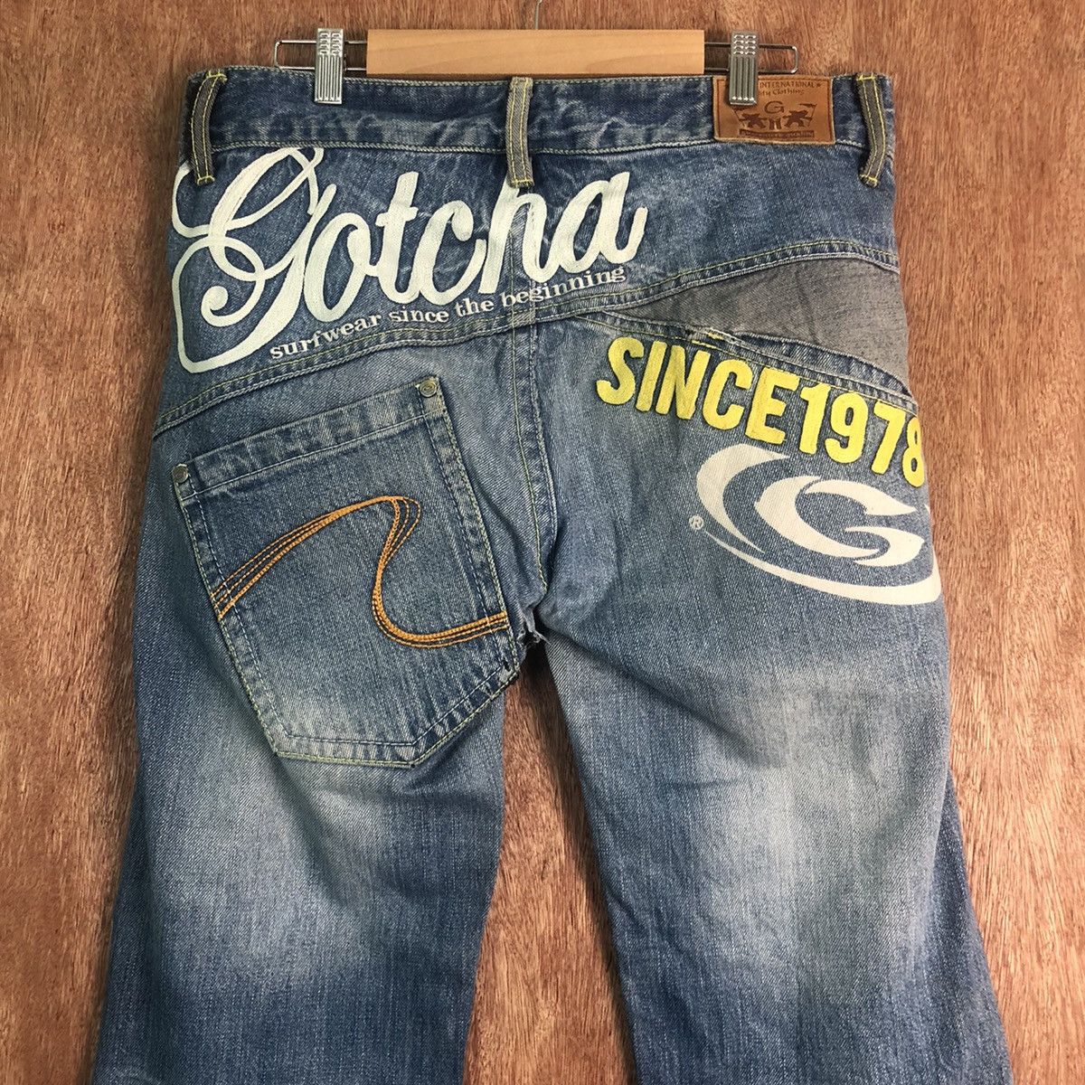 Gotcha DLL Gotcha Vintage Blue Denim Jeans Pants #c162 Size US 32 / EU 48 - 10 Thumbnail