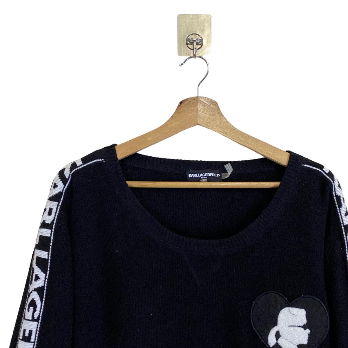 Aran Isles Knitwear × Karl Lagerfeld × Vintage Vintage Karl Lagerfeld Knitwear Size M Size US M / EU 48-50 / 2 - 4 Thumbnail