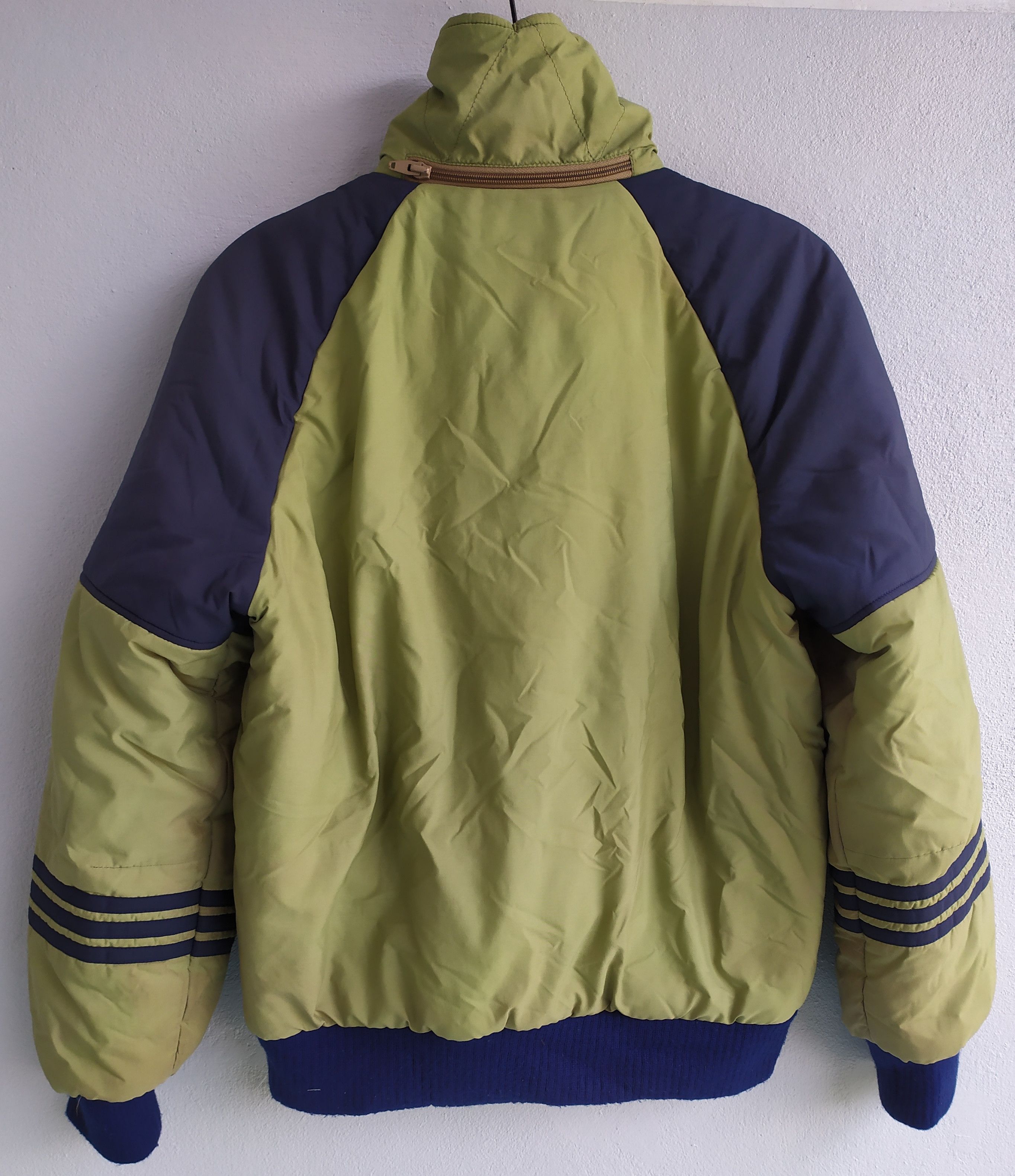 Adidas × Vintage Vintage 80’s Adidas Bomber Puffer Jacket Size US M / EU 48-50 / 2 - 2 Thumbnail