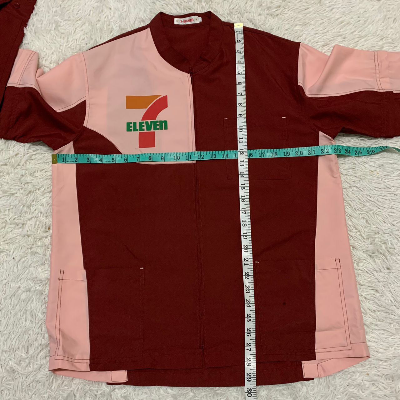 Japanese Brand 7 Eleven worker zipper jacket Size US L / EU 52-54 / 3 - 4 Thumbnail