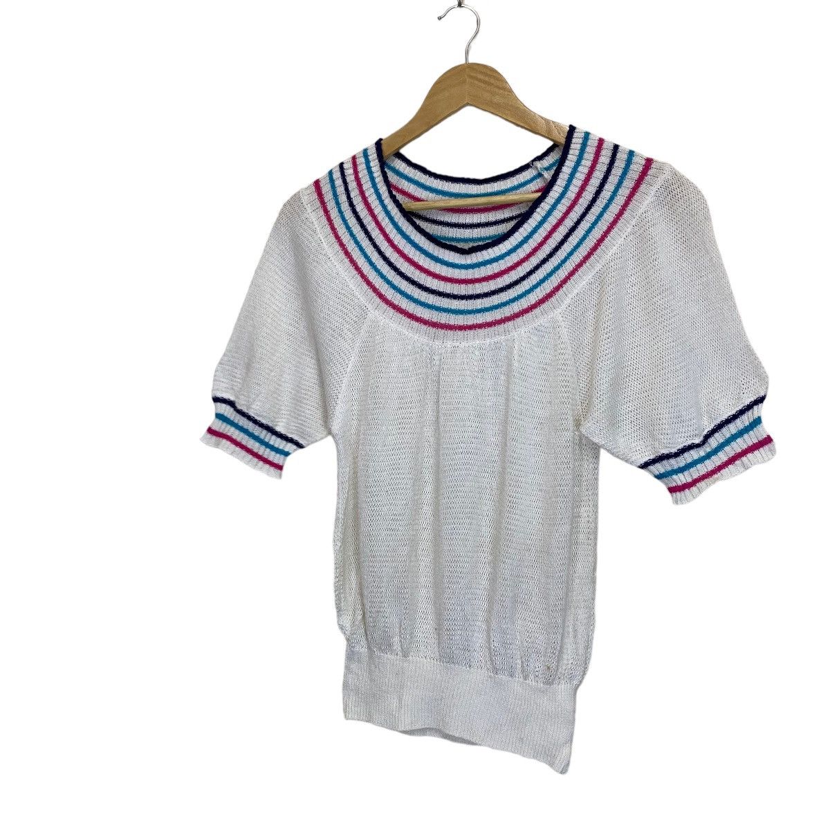 Aran Isles Knitwear Vintage Yves Saint Laurent Knitwear Size XS Size S / US 4 / IT 40 - 2 Thumbnail