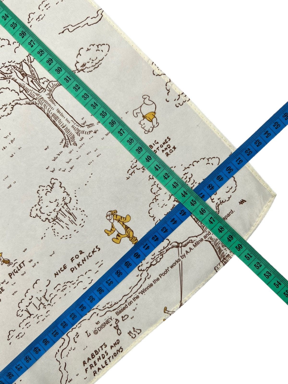 Winnie The Pooh Handkerchief Neckerchief Pocketsquare