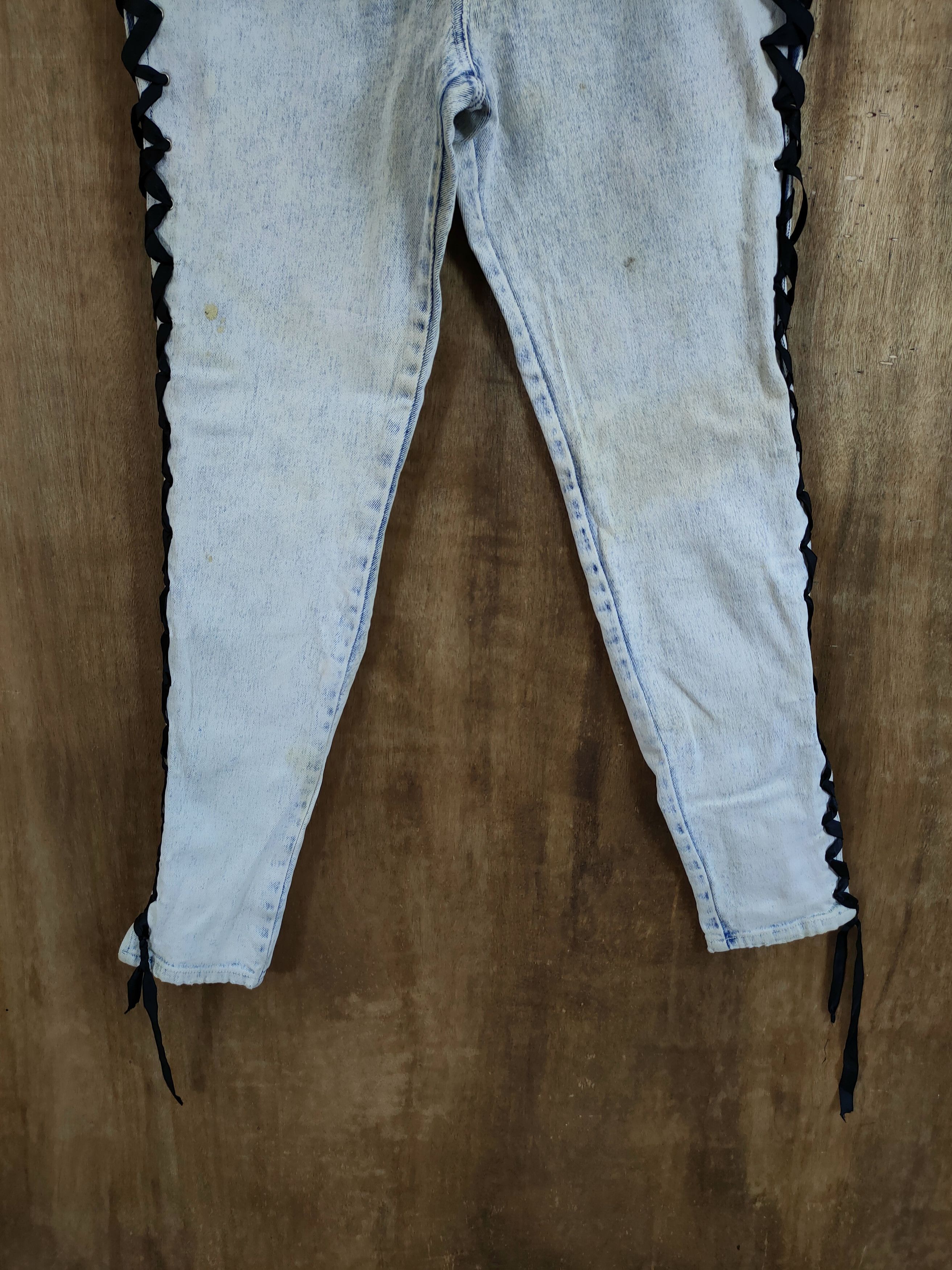 DLL IOU denim with rope side seditionaries pants #1110