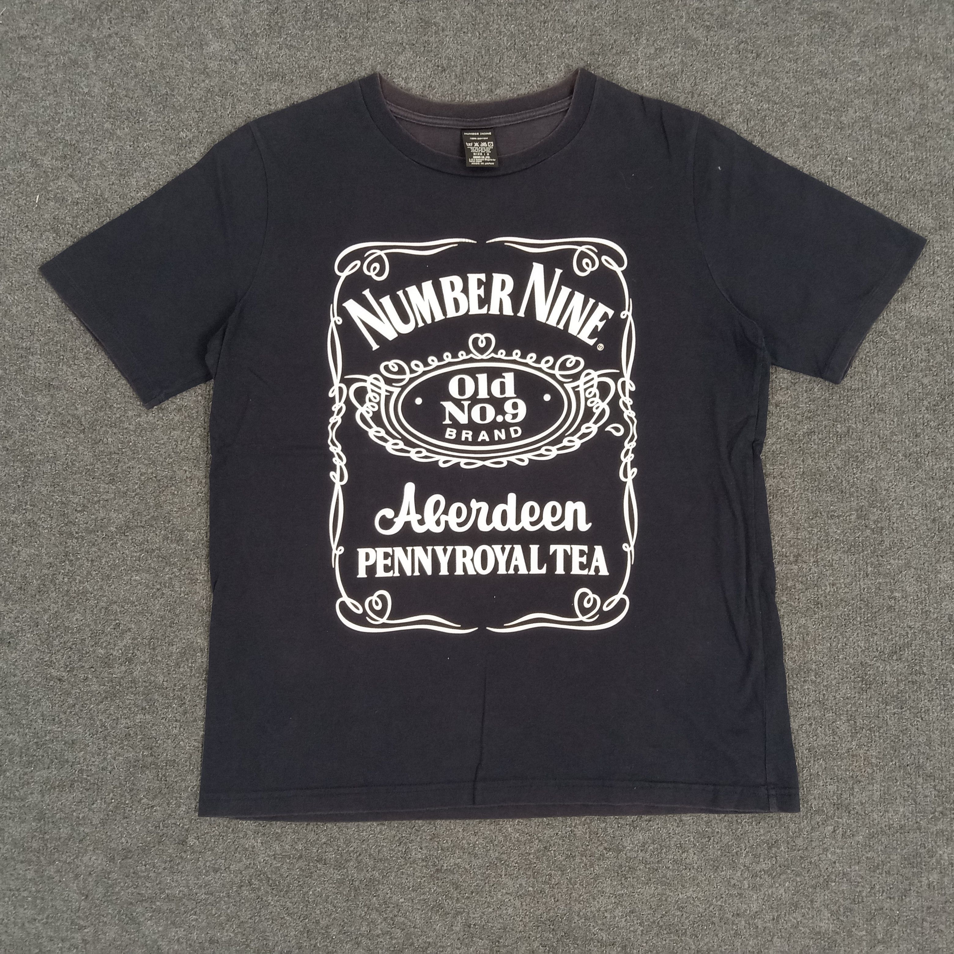 Number (N)ine Number (N)ine Japanese Brand Collabration Tshirt Size US M / EU 48-50 / 2 - 1 Thumbnail