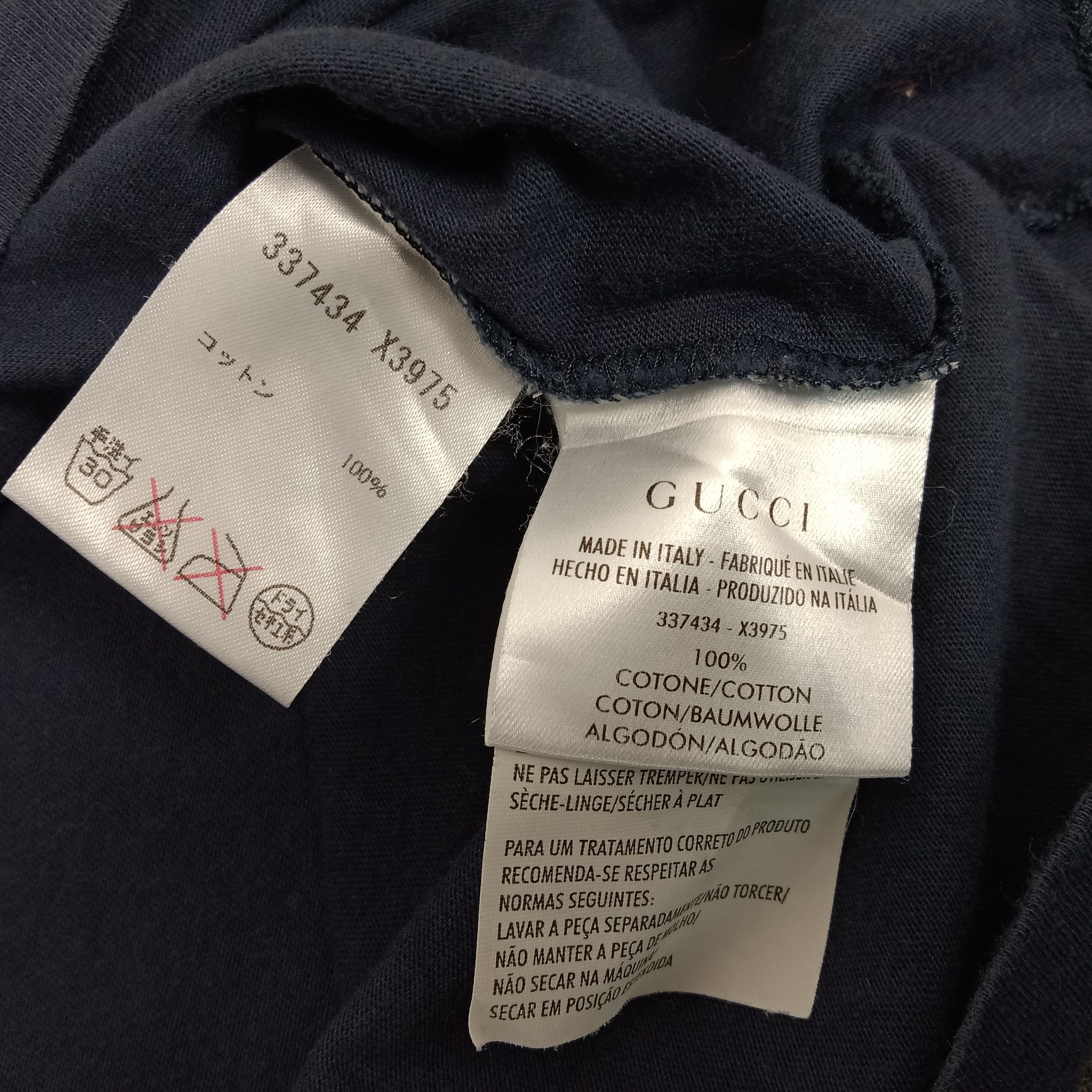 Gucci Gucci Italian Luxury Brand Tshirt Size US L / EU 52-54 / 3 - 6 Thumbnail