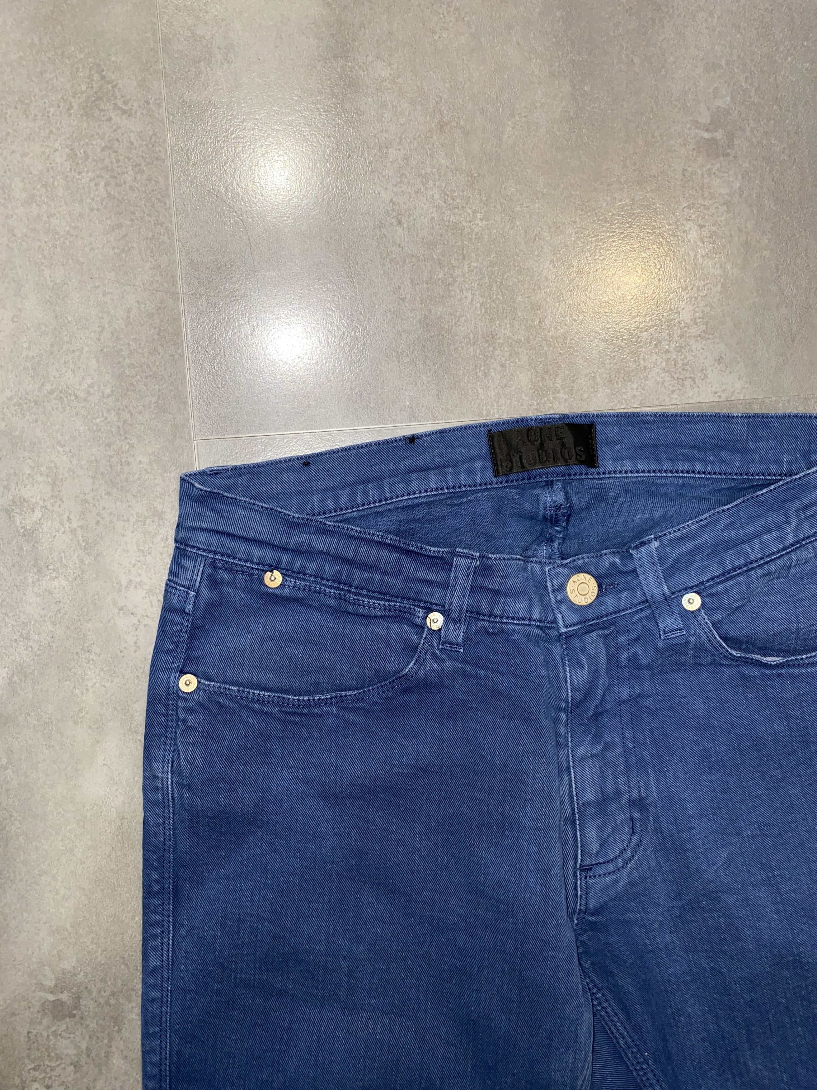 Acne Studios Limited Edition! Acne Studios Max Soft Twill Denim Pants Size US 31 - 2 Thumbnail