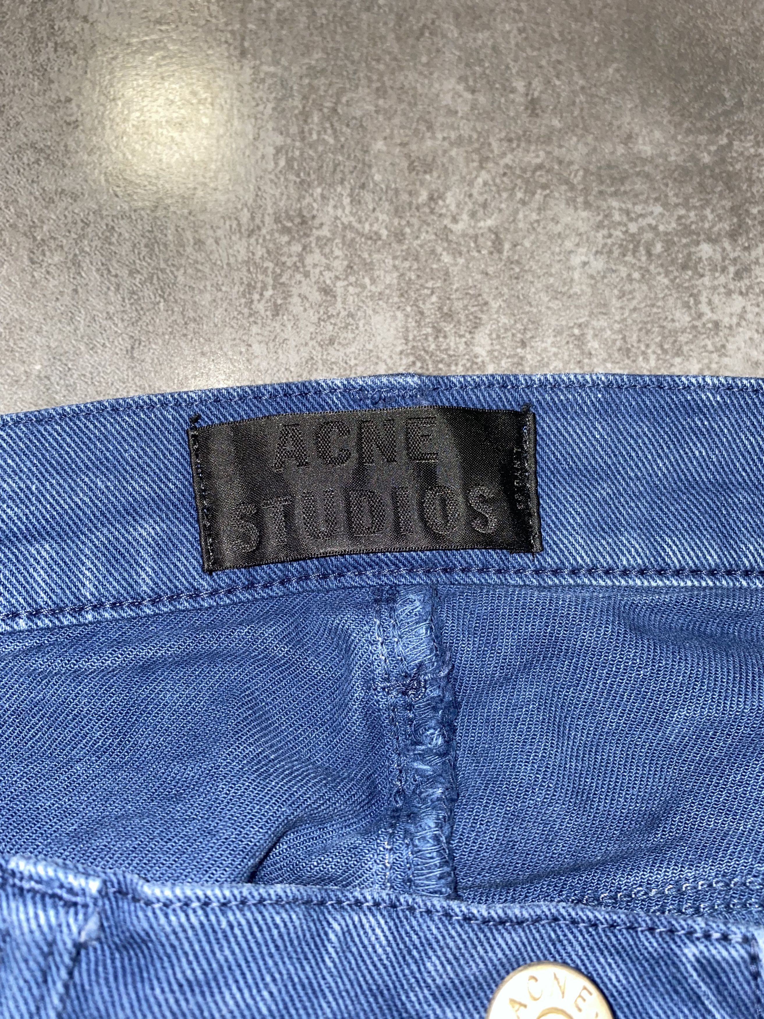 Acne Studios Limited Edition! Acne Studios Max Soft Twill Denim Pants Size US 31 - 12 Thumbnail