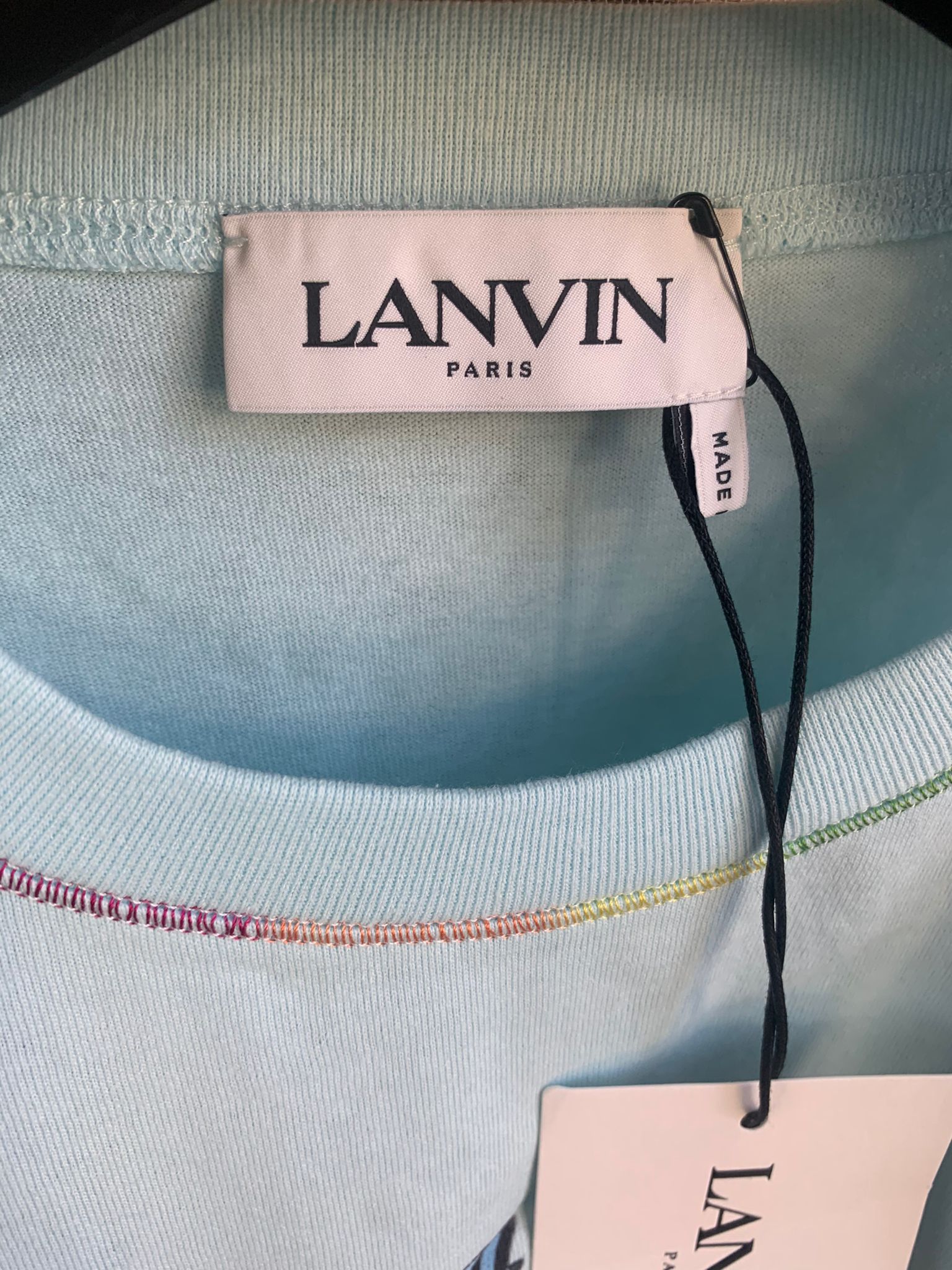 Lanvin Greetings from Lanvin Tee, SS Size US S / EU 44-46 / 1 - 13 Thumbnail