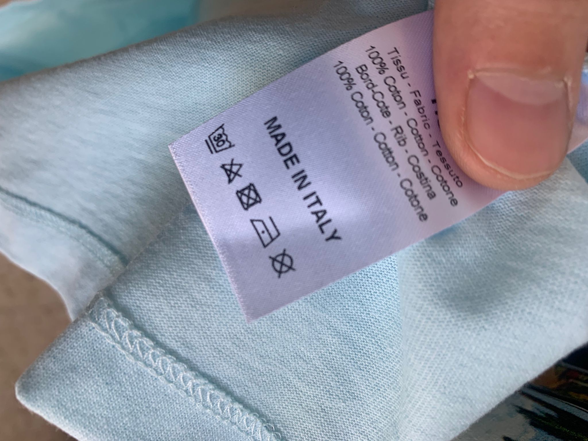 Lanvin Greetings from Lanvin Tee, SS Size US S / EU 44-46 / 1 - 15 Thumbnail