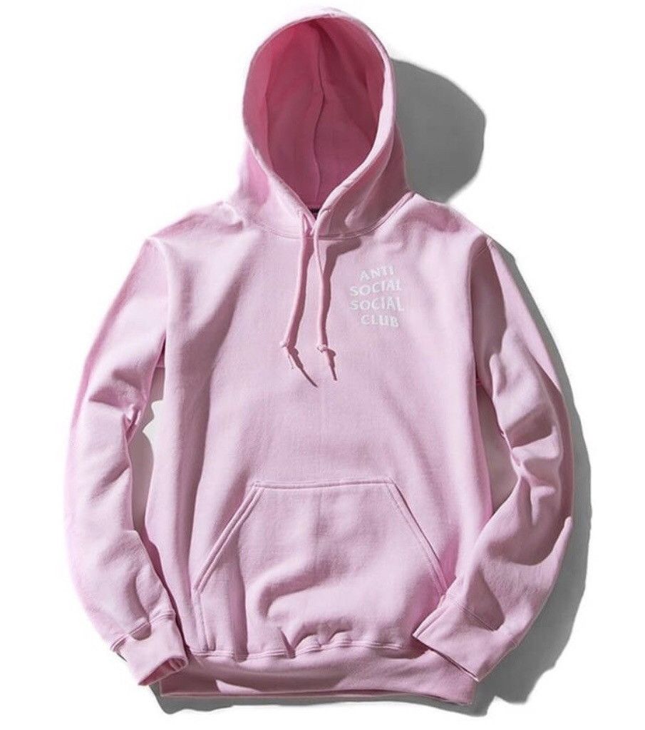 Anti Social Social Club ASSC Pink Know You Better Hoodie