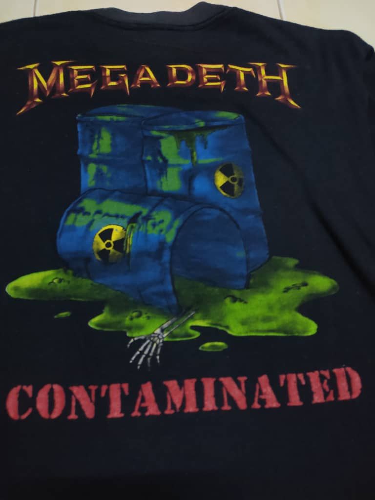Band Tees × Megadeth × Vintage Vintage Megadeth Music Rock Tees Size US M / EU 48-50 / 2 - 4 Thumbnail