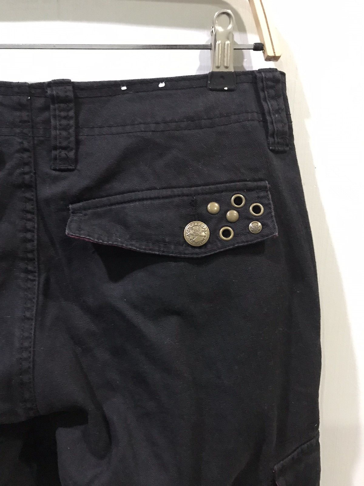 Designer × Japanese Brand × Seditionaries RUSH HOUR Japan Punk Military Streetwear Studded Cargo Pant Size US 32 / EU 48 - 10 Thumbnail