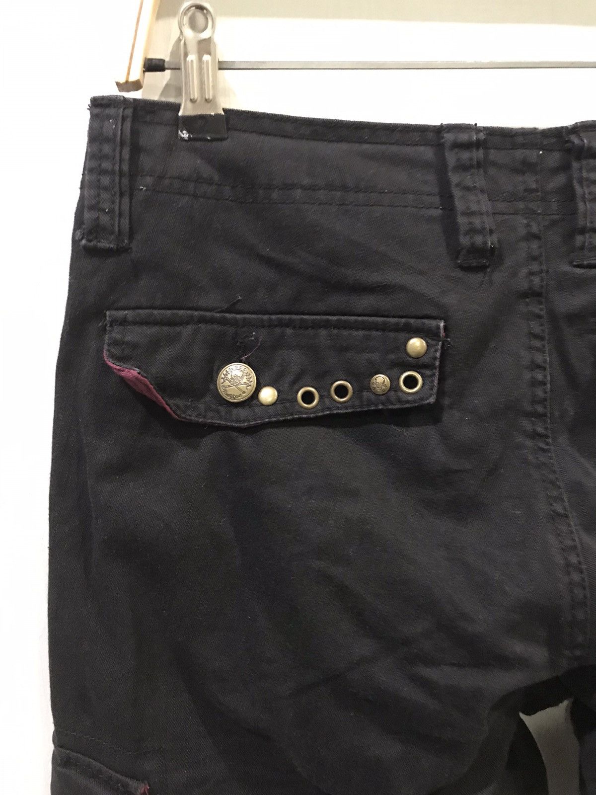 Designer × Japanese Brand × Seditionaries RUSH HOUR Japan Punk Military Streetwear Studded Cargo Pant Size US 32 / EU 48 - 11 Thumbnail