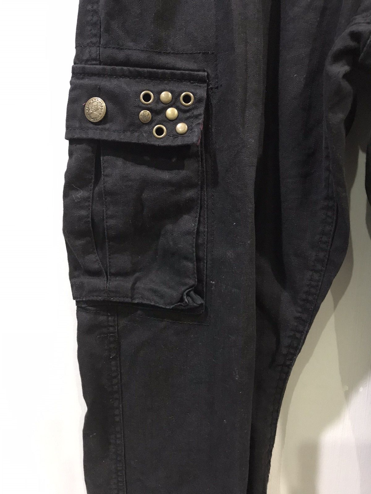 Designer × Japanese Brand × Seditionaries RUSH HOUR Japan Punk Military Streetwear Studded Cargo Pant Size US 32 / EU 48 - 5 Thumbnail