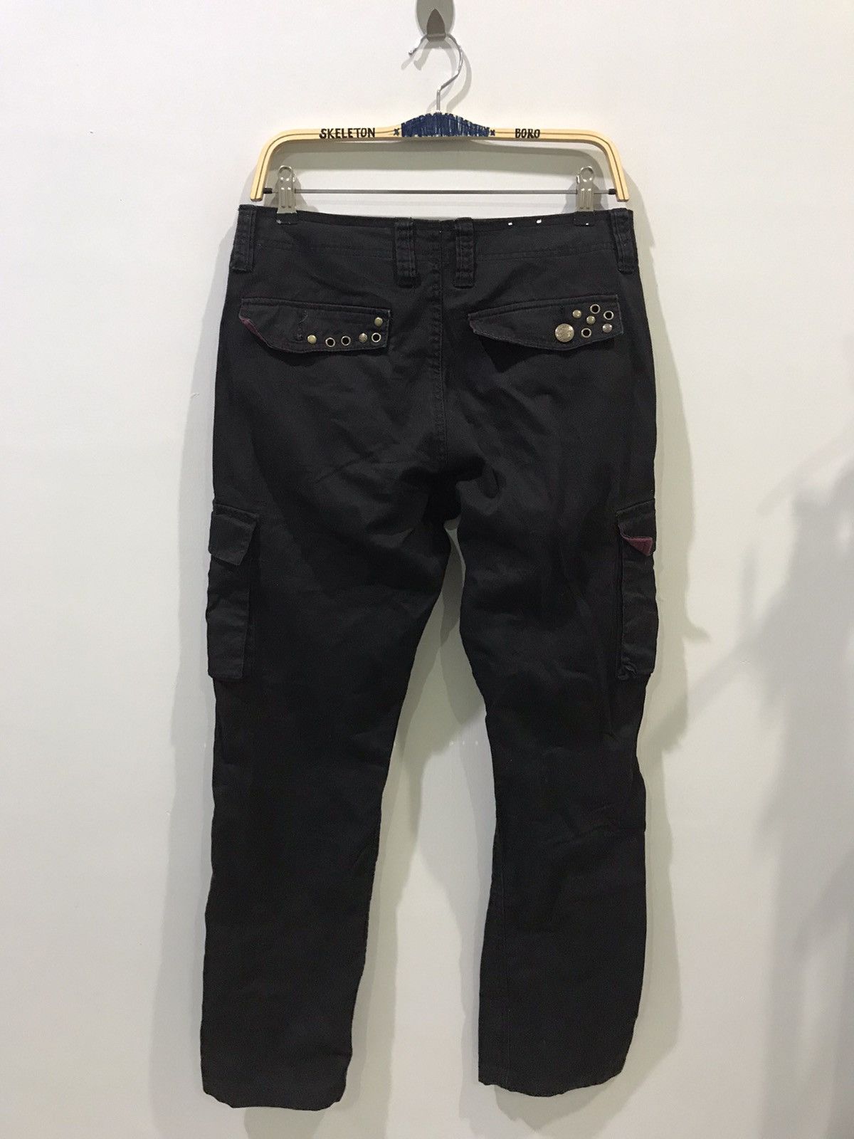Designer × Japanese Brand × Seditionaries RUSH HOUR Japan Punk Military Streetwear Studded Cargo Pant Size US 32 / EU 48 - 9 Thumbnail