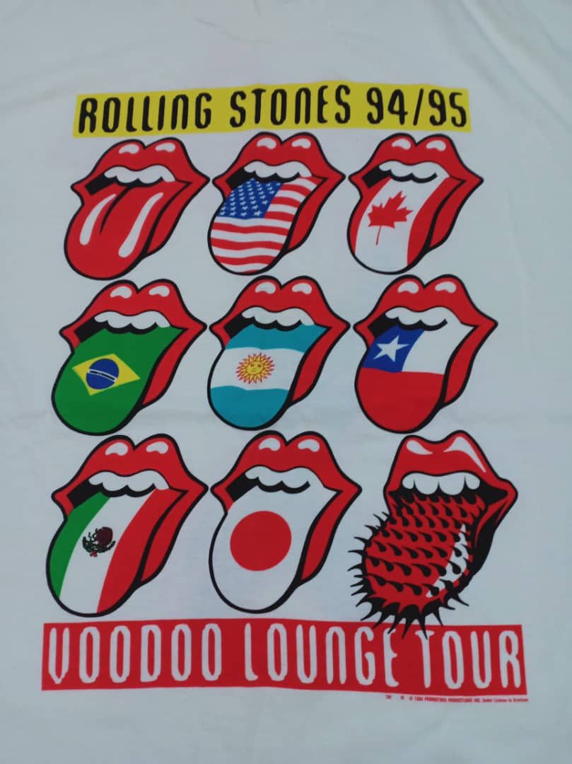 Band Tees × The Rolling Stones × Vintage The Rolling Stones vintage t-shirt band rock 7/20 Size US L / EU 52-54 / 3 - 7 Thumbnail