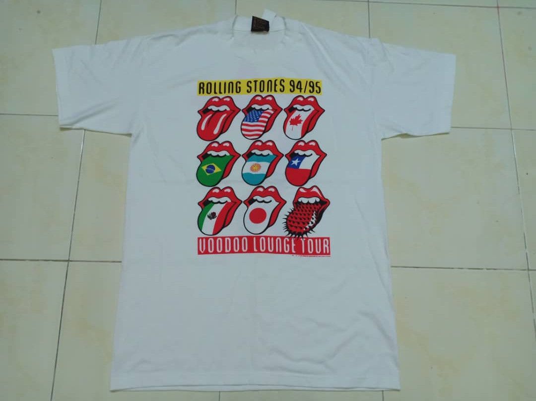 Band Tees × The Rolling Stones × Vintage The Rolling Stones vintage t-shirt band rock 7/20 Size US L / EU 52-54 / 3 - 1 Thumbnail