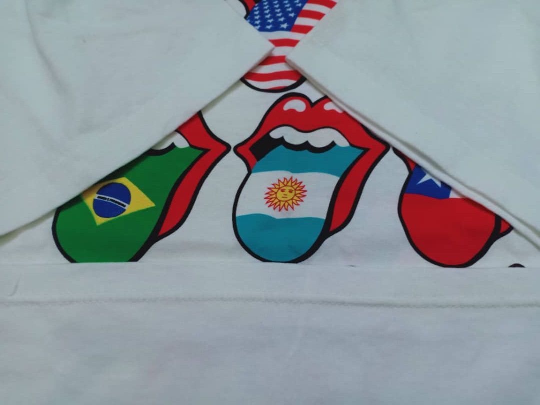 Band Tees × The Rolling Stones × Vintage The Rolling Stones vintage t-shirt band rock 7/20 Size US L / EU 52-54 / 3 - 5 Thumbnail