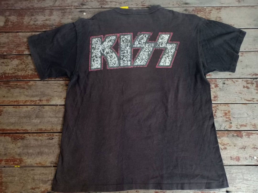 Band Tees Vintage Kiss Unholy Band Rock Music Rare Design Size US L / EU 52-54 / 3 - 2 Thumbnail