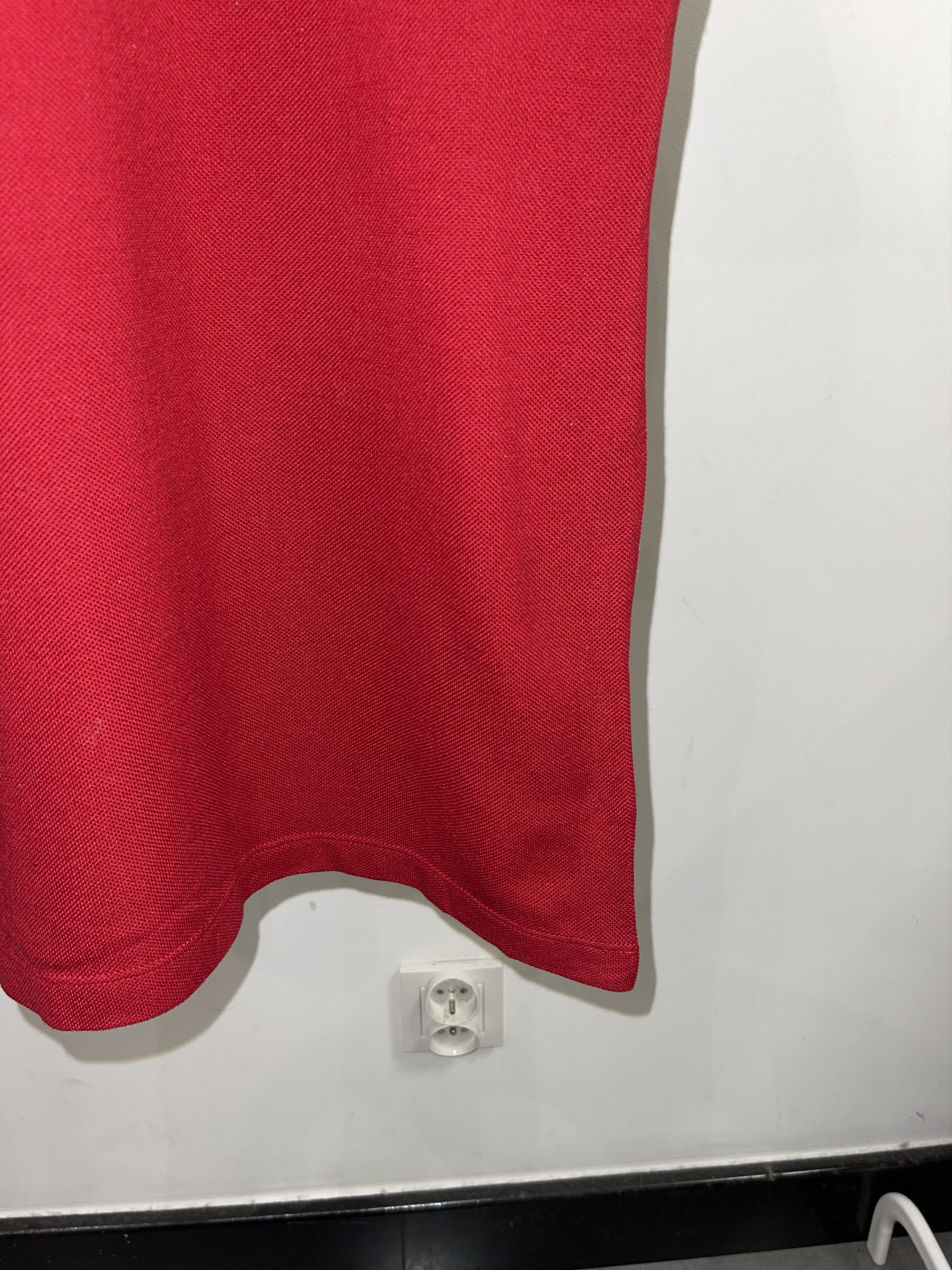 Prada SS08 Prada Striped Red Tab Logo Red Polo T-Shirt Size US S / EU 44-46 / 1 - 6 Thumbnail
