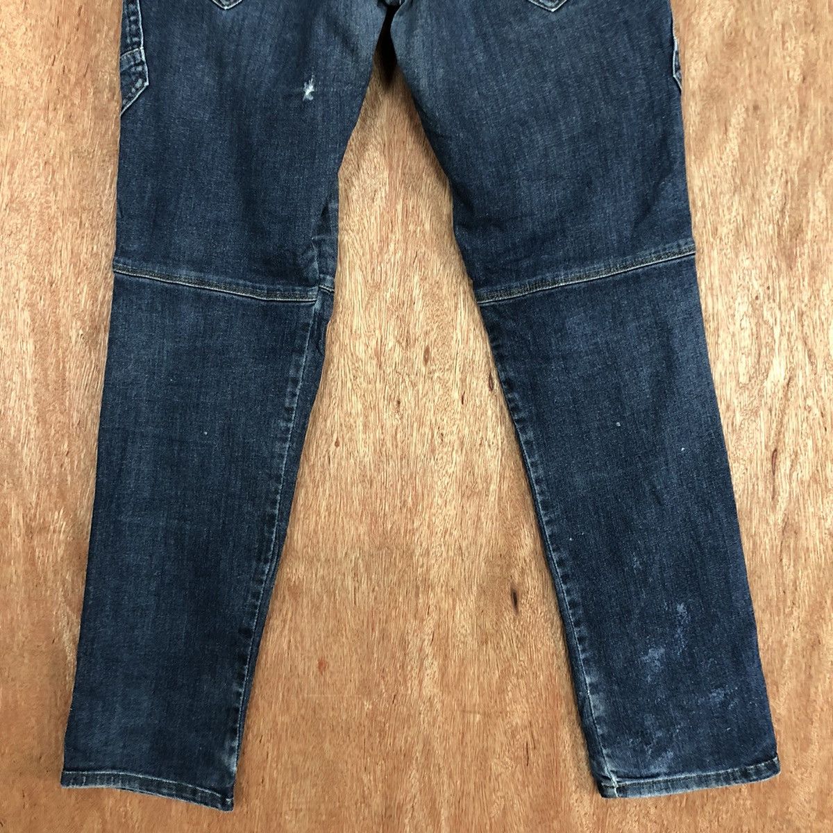 Japanese Brand DLL Workwear Blue Multipocket Denim Pants #c649 Size US 32 / EU 48 - 11 Thumbnail