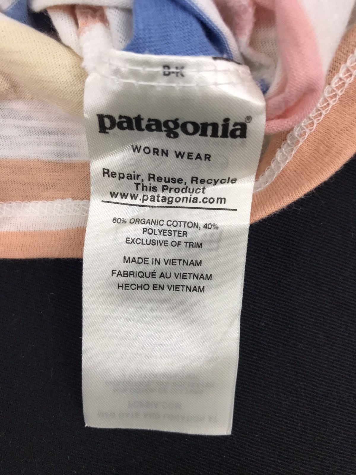 Patagonia Vintage Patagonia Tank Top Hiking Outdoor Wear Colour Block Size XS / US 0-2 / IT 36-38 - 4 Thumbnail