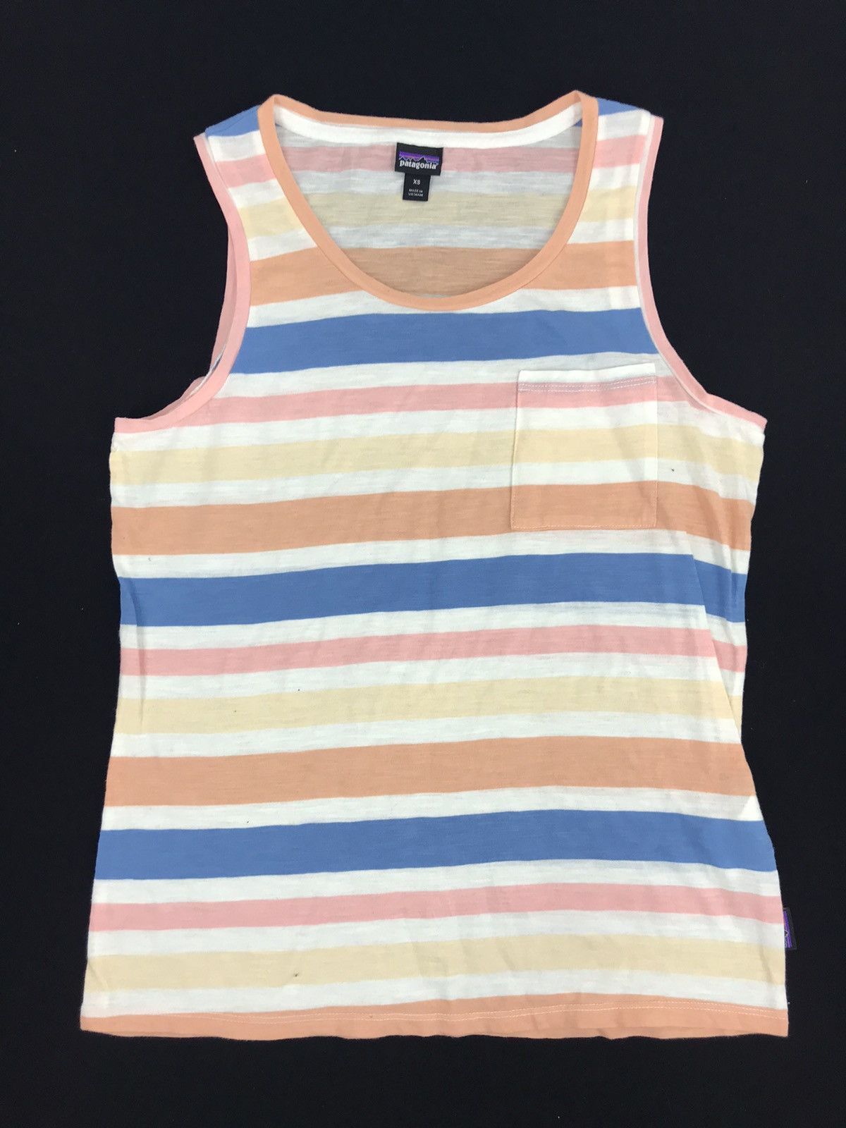 Patagonia Vintage Patagonia Tank Top Hiking Outdoor Wear Colour Block Size XS / US 0-2 / IT 36-38 - 1 Thumbnail