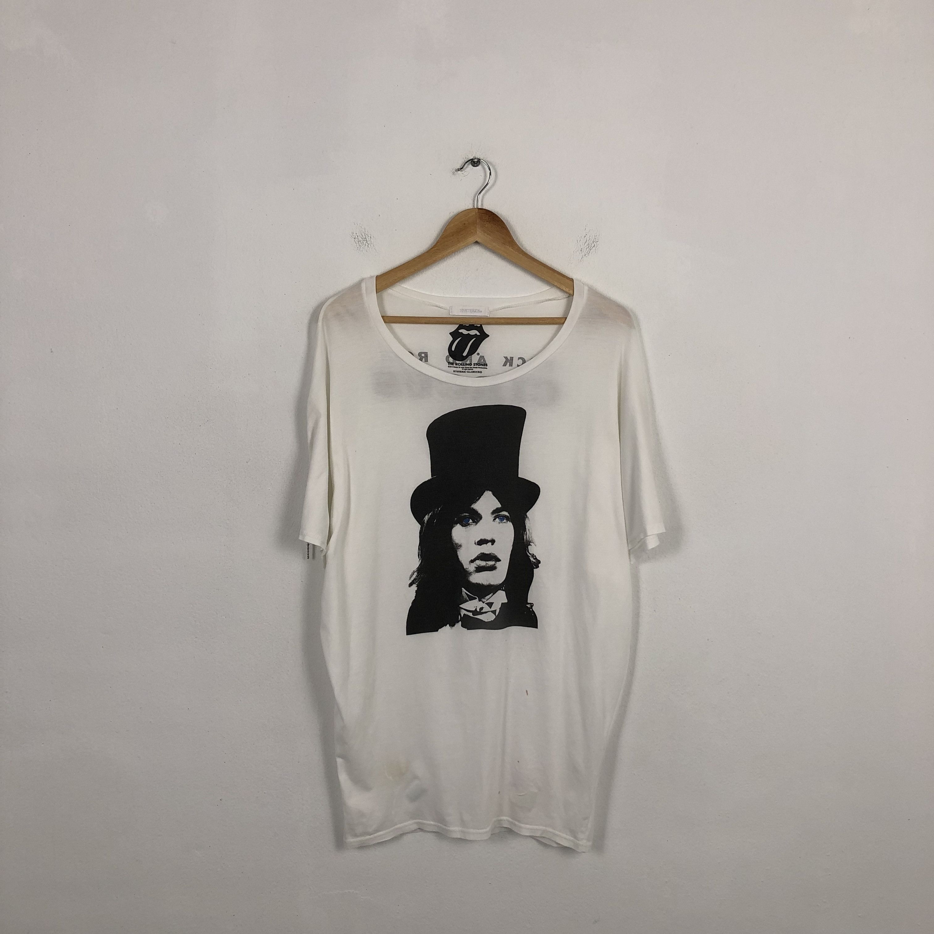 Hysteric Glamour Hysteric Glamour x The Rolling Stone Rock Band Tshirt Size US XL / EU 56 / 4 - 1 Thumbnail
