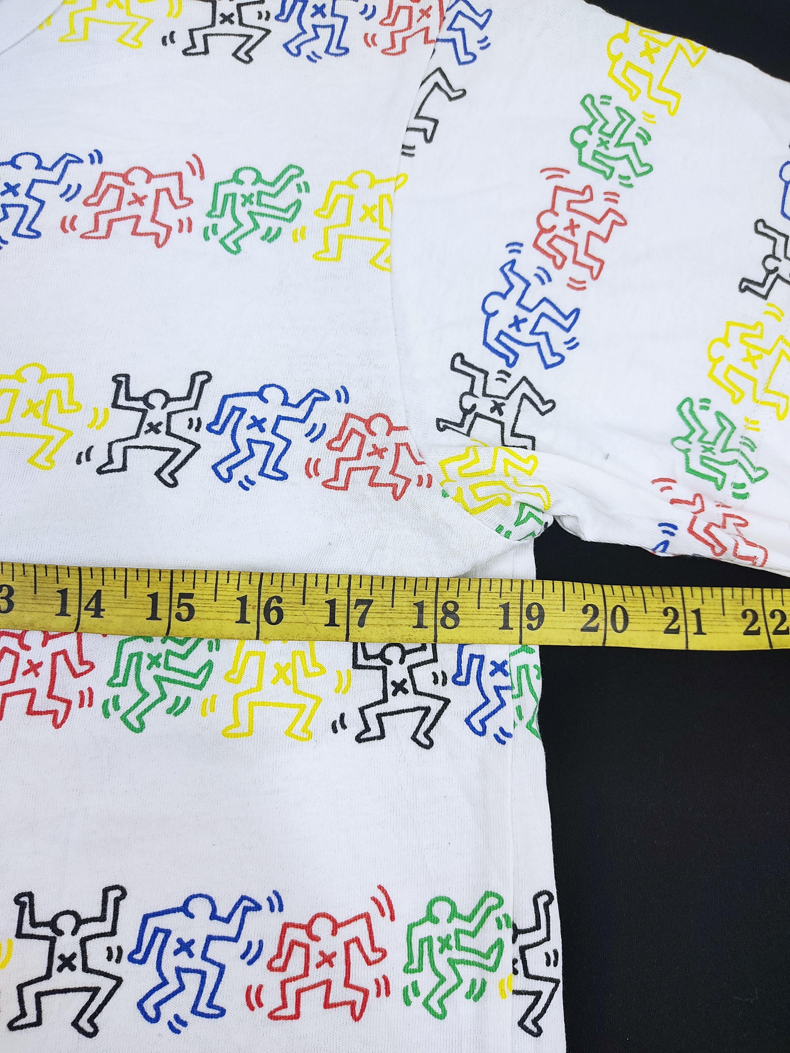 Designer Keith Haring SPRZ NY MoMA Special Edition All Over Printed Size M / US 6-8 / IT 42-44 - 6 Thumbnail
