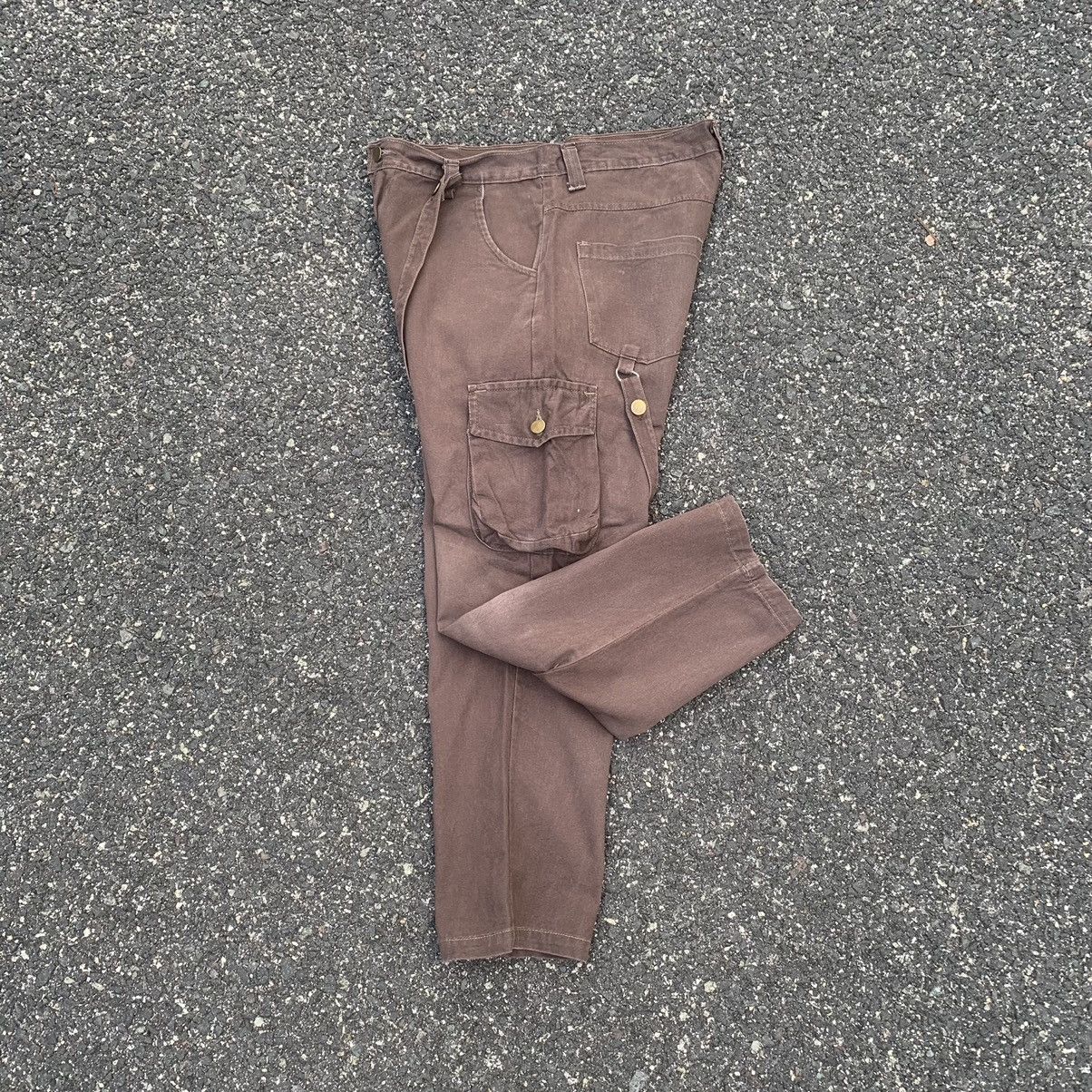 Seditionaries DISTRESSED!! Bondage HipHop Japanese Faded Cargo Pants Size US 32 / EU 48 - 10 Thumbnail