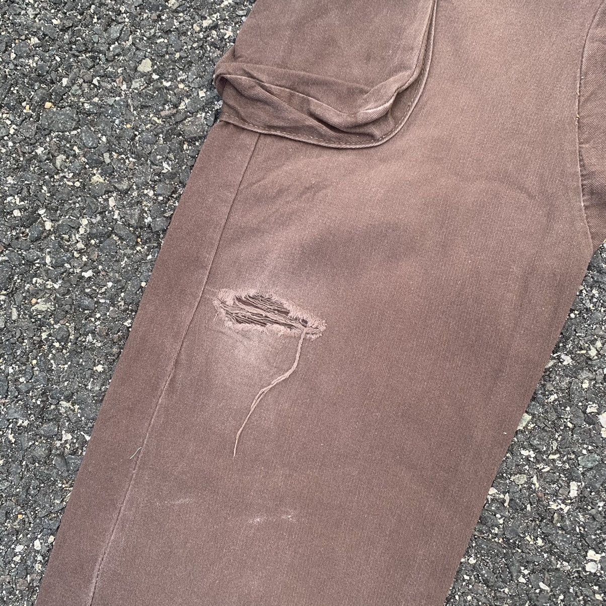 Seditionaries DISTRESSED!! Bondage HipHop Japanese Faded Cargo Pants Size US 32 / EU 48 - 5 Thumbnail