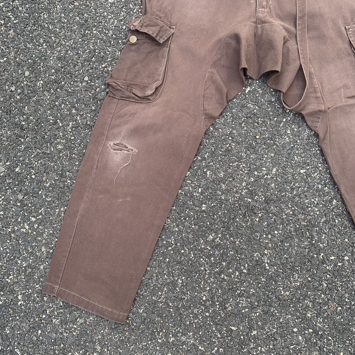 Seditionaries DISTRESSED!! Bondage HipHop Japanese Faded Cargo Pants Size US 32 / EU 48 - 4 Thumbnail