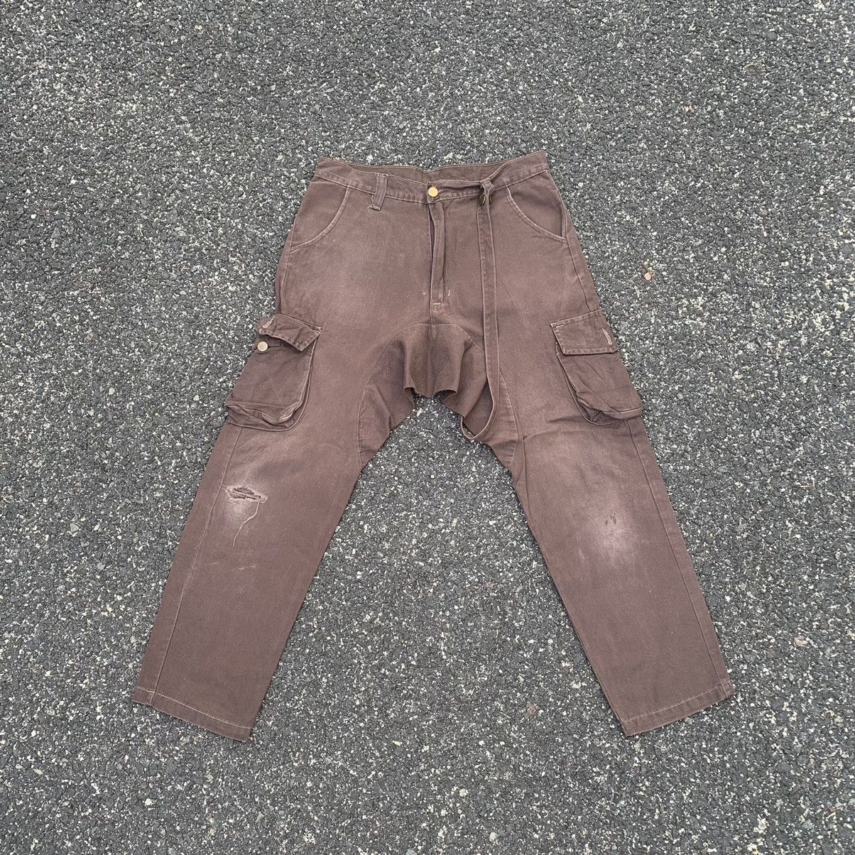 Seditionaries DISTRESSED!! Bondage HipHop Japanese Faded Cargo Pants Size US 32 / EU 48 - 1 Thumbnail