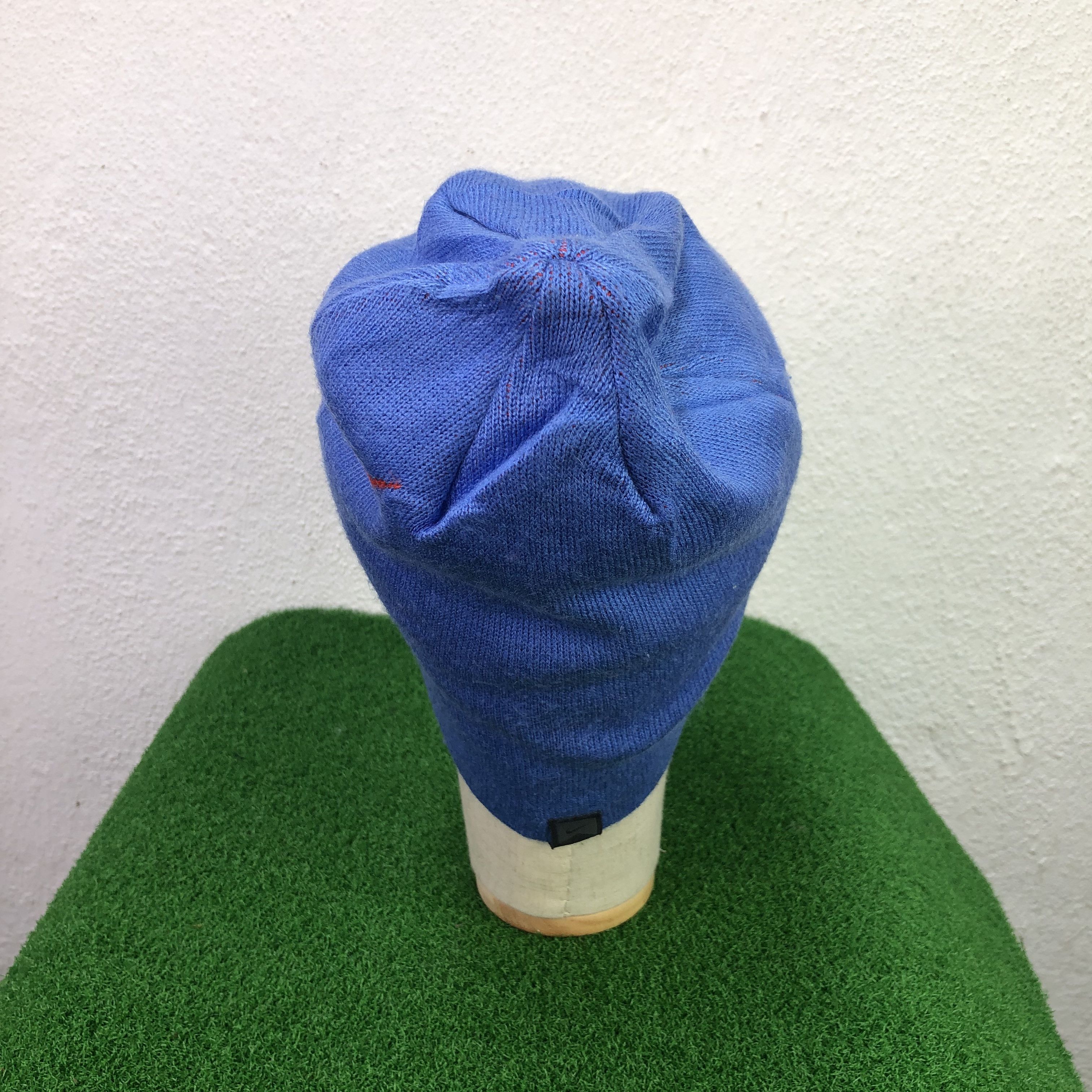Nike Vintage Nike Big Swoosh Beanie Hat Size ONE SIZE - 5 Thumbnail