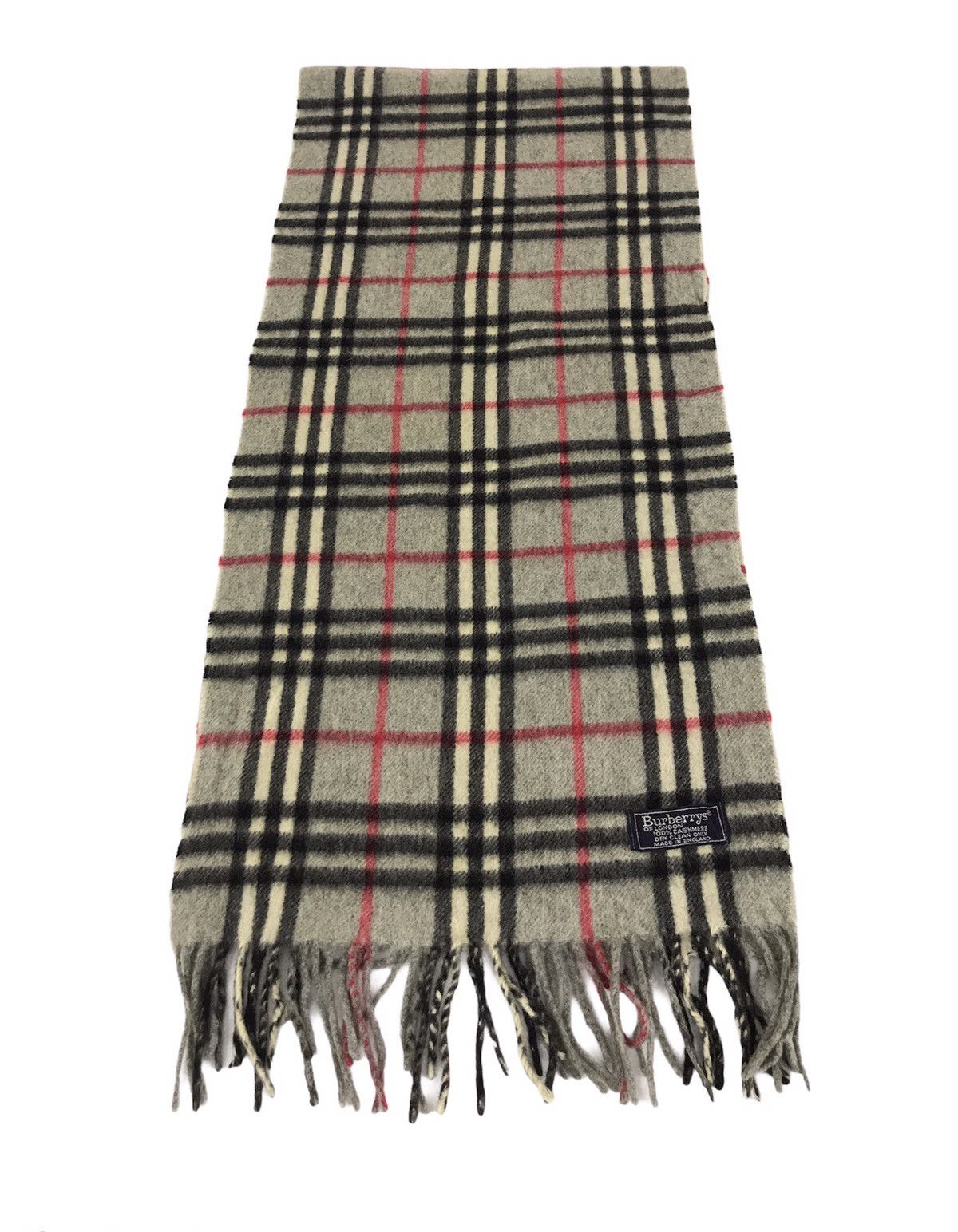 Burberry × Burberry Prorsum × Vintage Vintage BURBERRY London Nova Check Monogram Luxury Muffler Size ONE SIZE - 2 Thumbnail