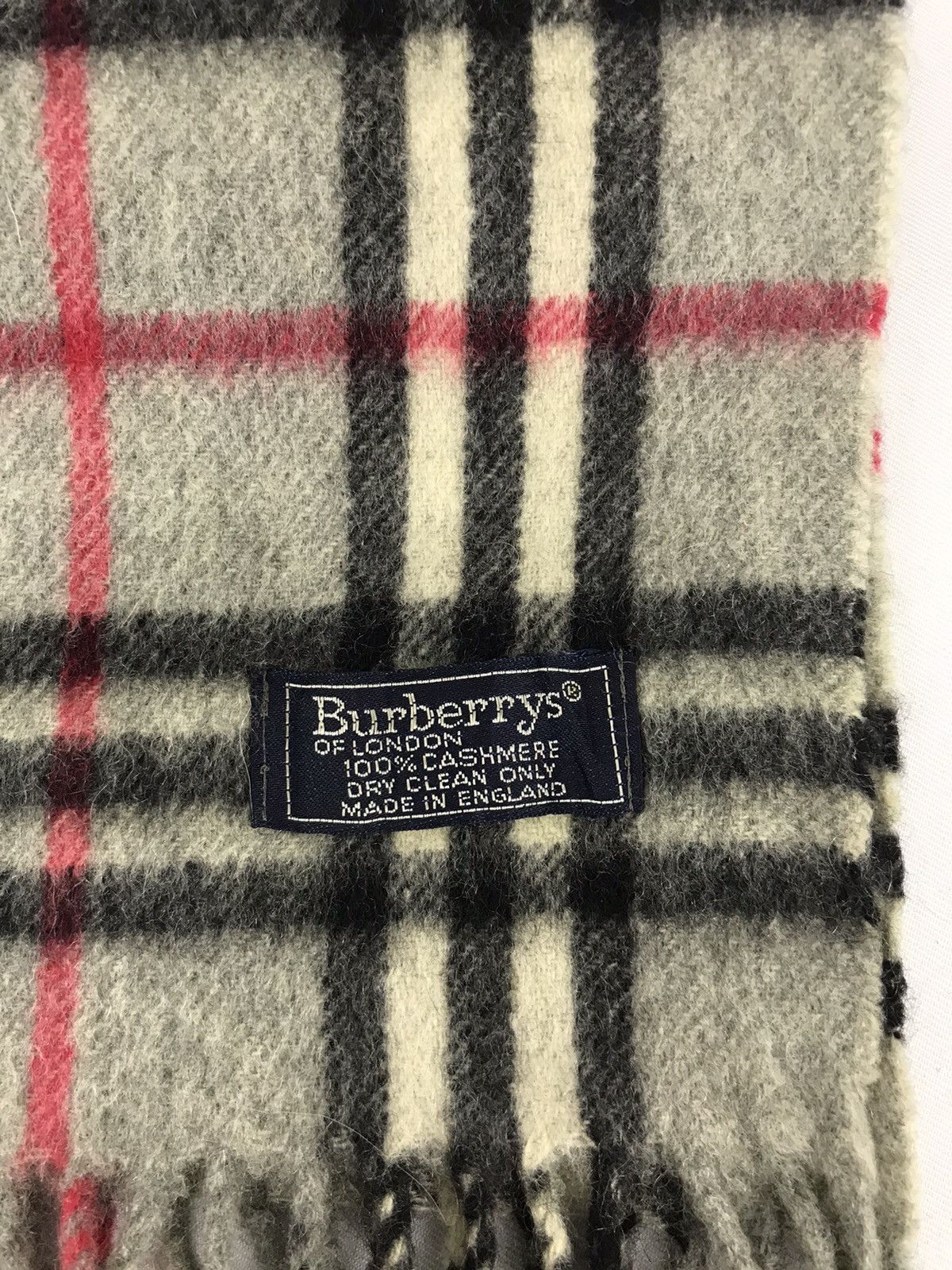 Burberry × Burberry Prorsum × Vintage Vintage BURBERRY London Nova Check Monogram Luxury Muffler Size ONE SIZE - 3 Thumbnail