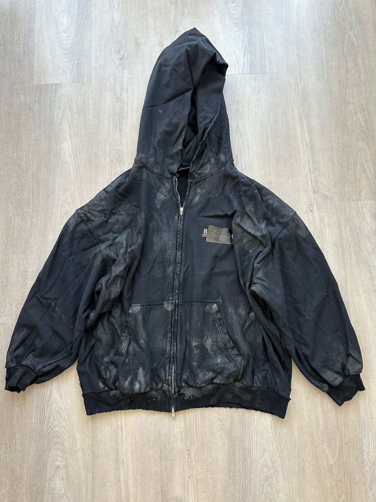 Balenciaga ⚠️SUPER RARE SIZE⚠️ Balenciaga Gaffer Hoodie Size US XXL / EU 58 / 5 - 2 Thumbnail