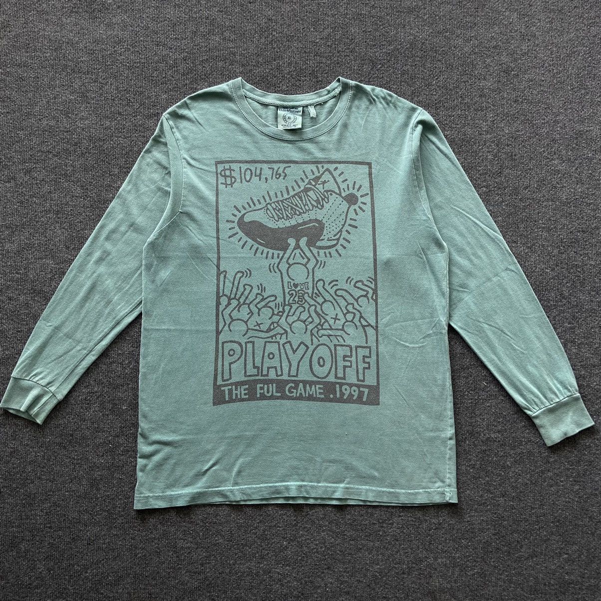 Keith Haring × Vintage Keith Haring the full game tshirt Size US XL / EU 56 / 4 - 1 Thumbnail