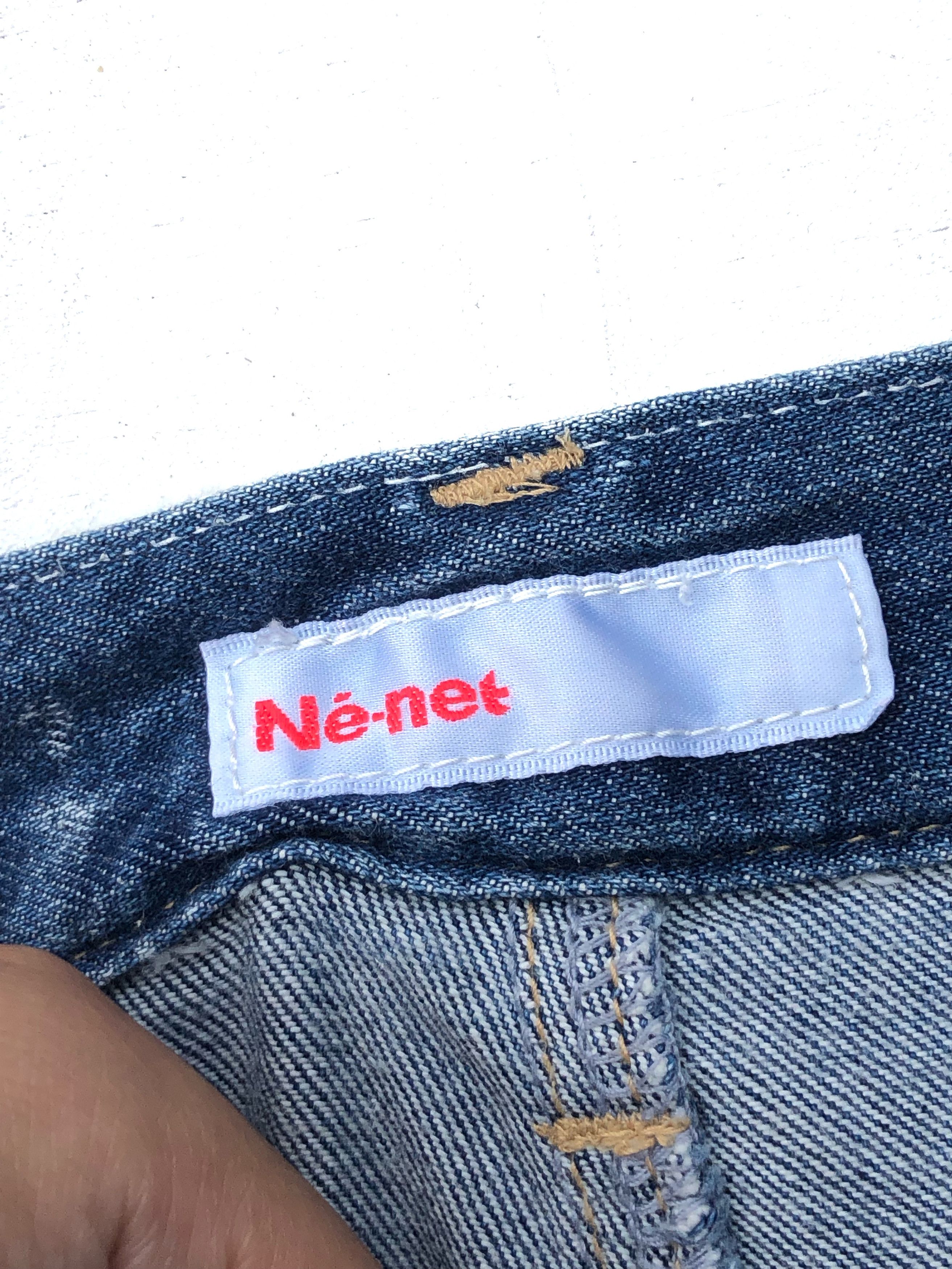 Ne-Net RARE🔥S/S 2013 ISSEY MIYAKE NÉ-NET PATCHWORK BUCKLEBACK JEAN Size US 31 - 8 Thumbnail
