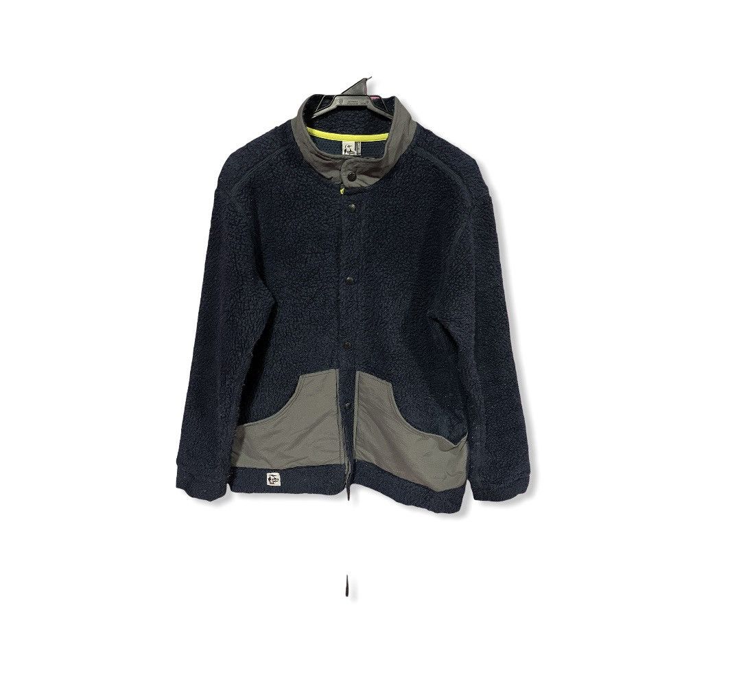 Japanese Brand CHUMS JACKET FLEECE JAPAN Size US M / EU 48-50 / 2 - 1 Thumbnail