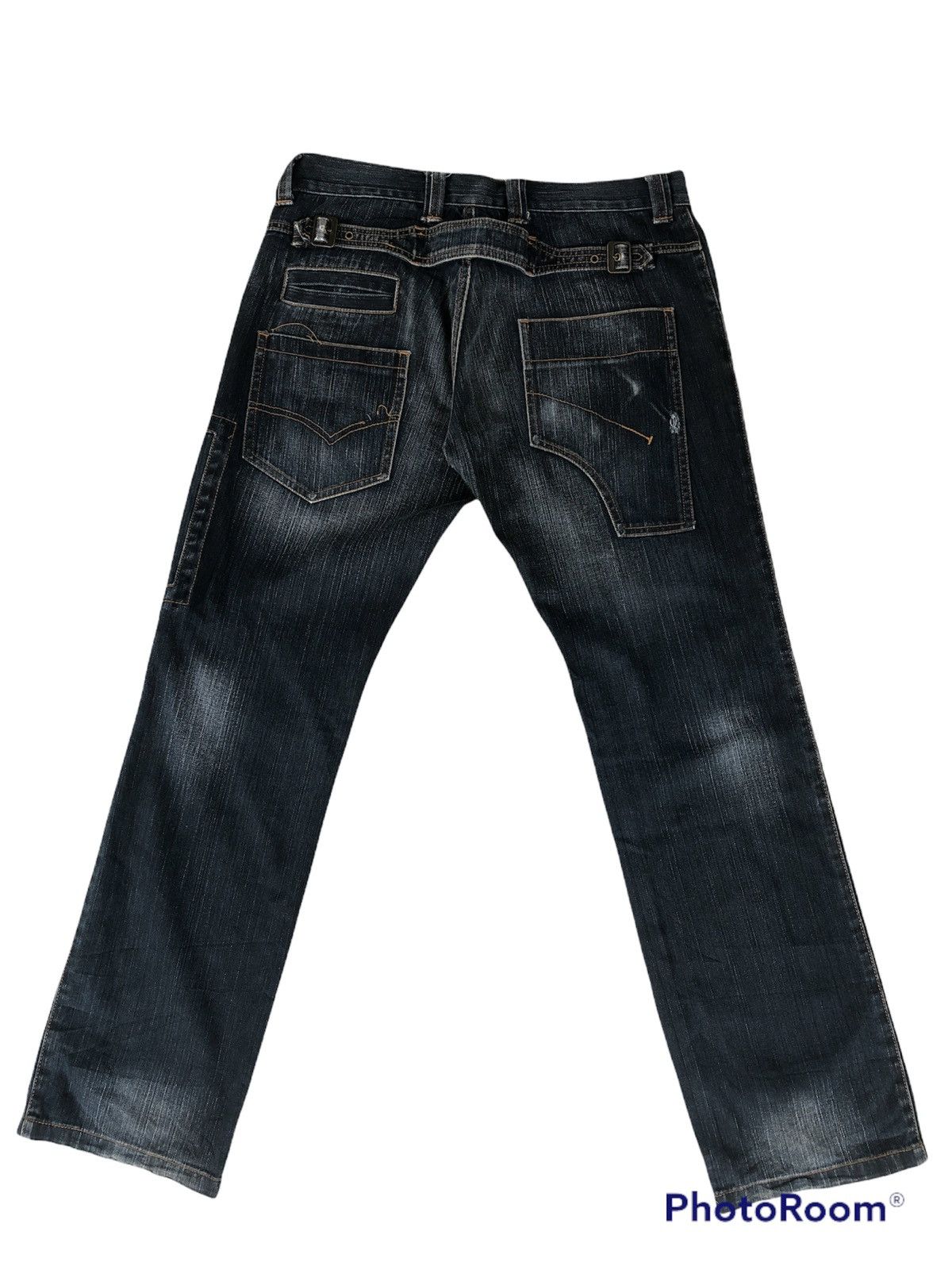 291295=Homme 291295=HOMME Distressed Denim Size US 31 - 2 Thumbnail