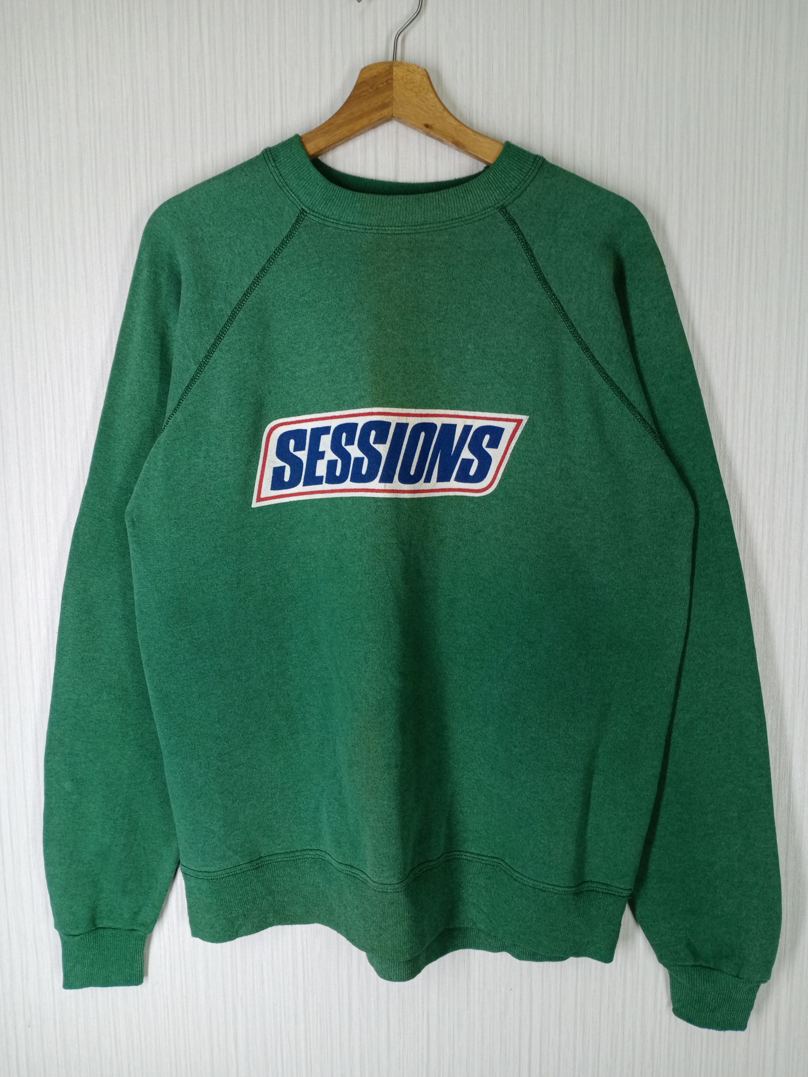 Sessions Rare Vintage Sessions Skateboarding Big Logo Sweatshirt Size US L / EU 52-54 / 3 - 1 Thumbnail