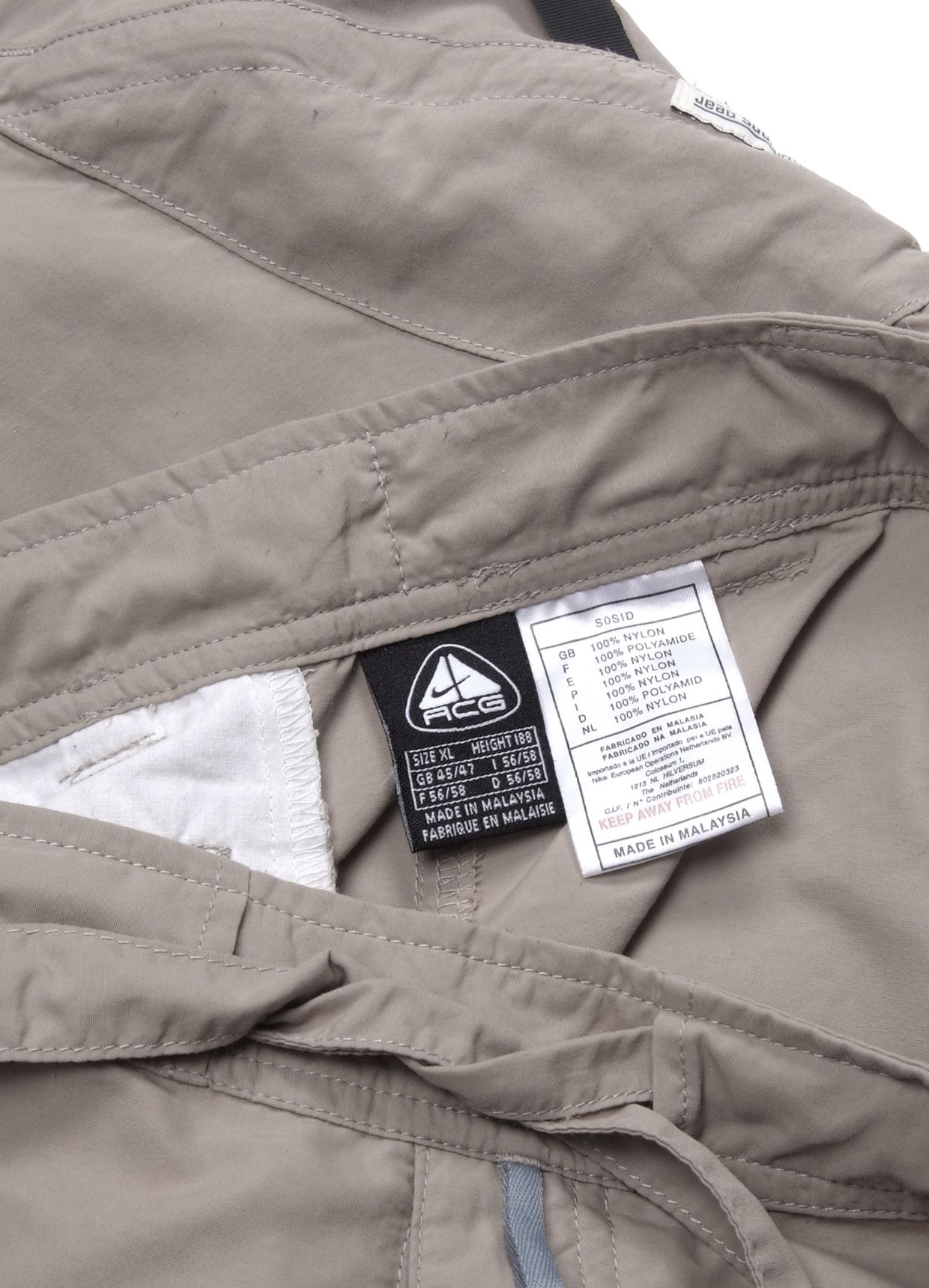 Nike × Nike ACG × Vintage Vintage Nike ACG Cargo Relaxed Shorts XL-XXL Size US 36 / EU 52 - 4 Thumbnail