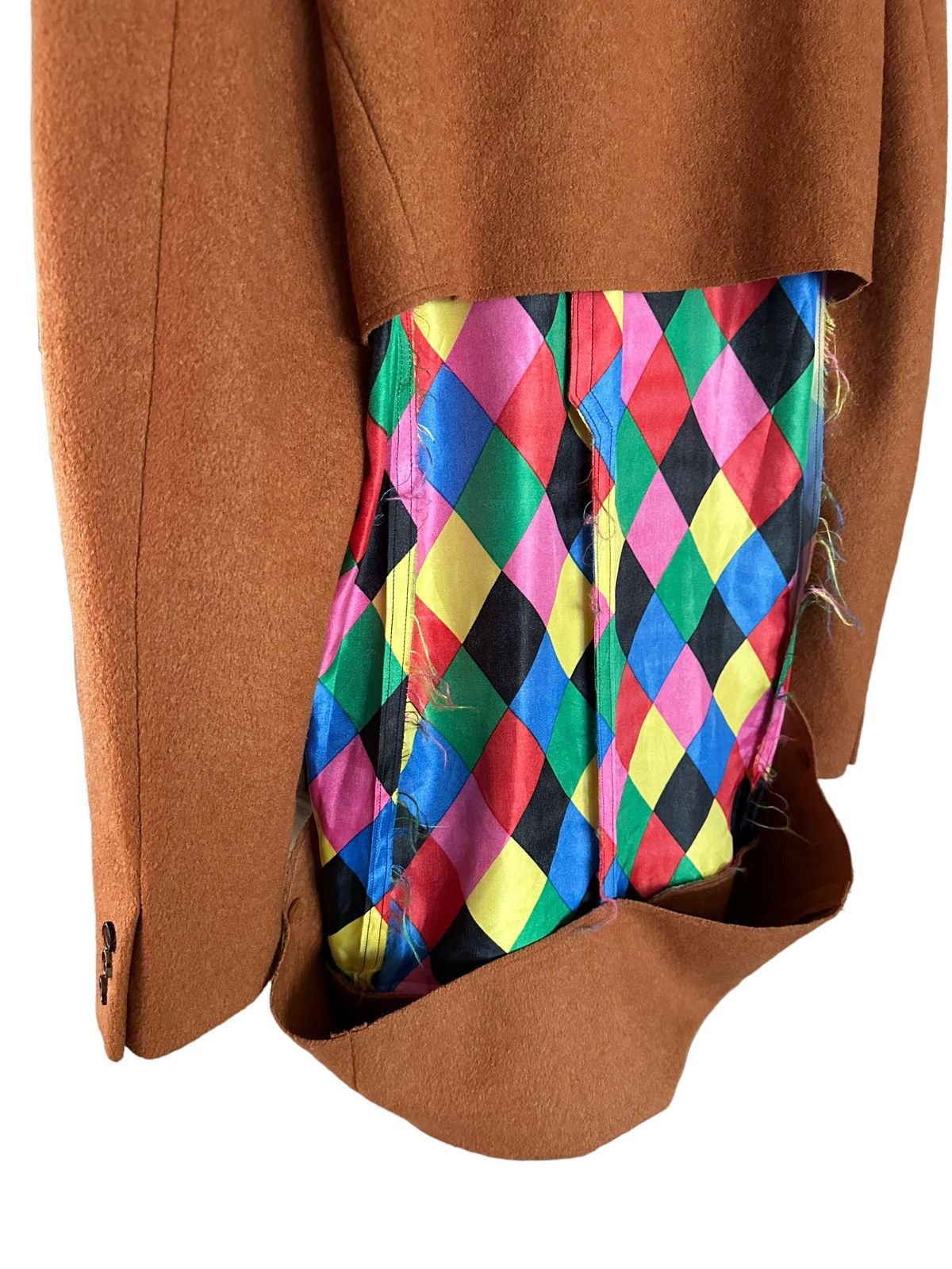 Comme des Garcons Runway FW2020 Deconstructed Wool Blazer Size US M / EU 48-50 / 2 - 11 Thumbnail