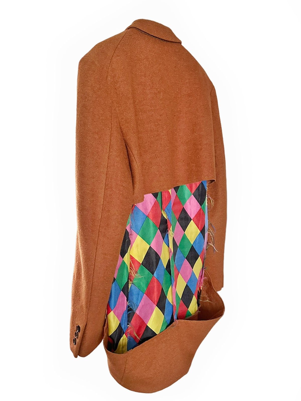 Comme des Garcons Runway FW2020 Deconstructed Wool Blazer Size US M / EU 48-50 / 2 - 9 Thumbnail