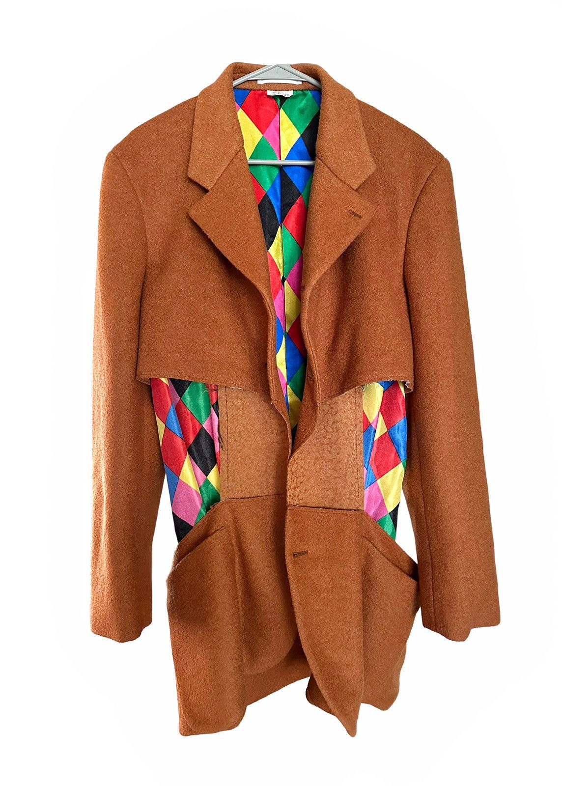 Comme des Garcons Runway FW2020 Deconstructed Wool Blazer Size US M / EU 48-50 / 2 - 15 Thumbnail