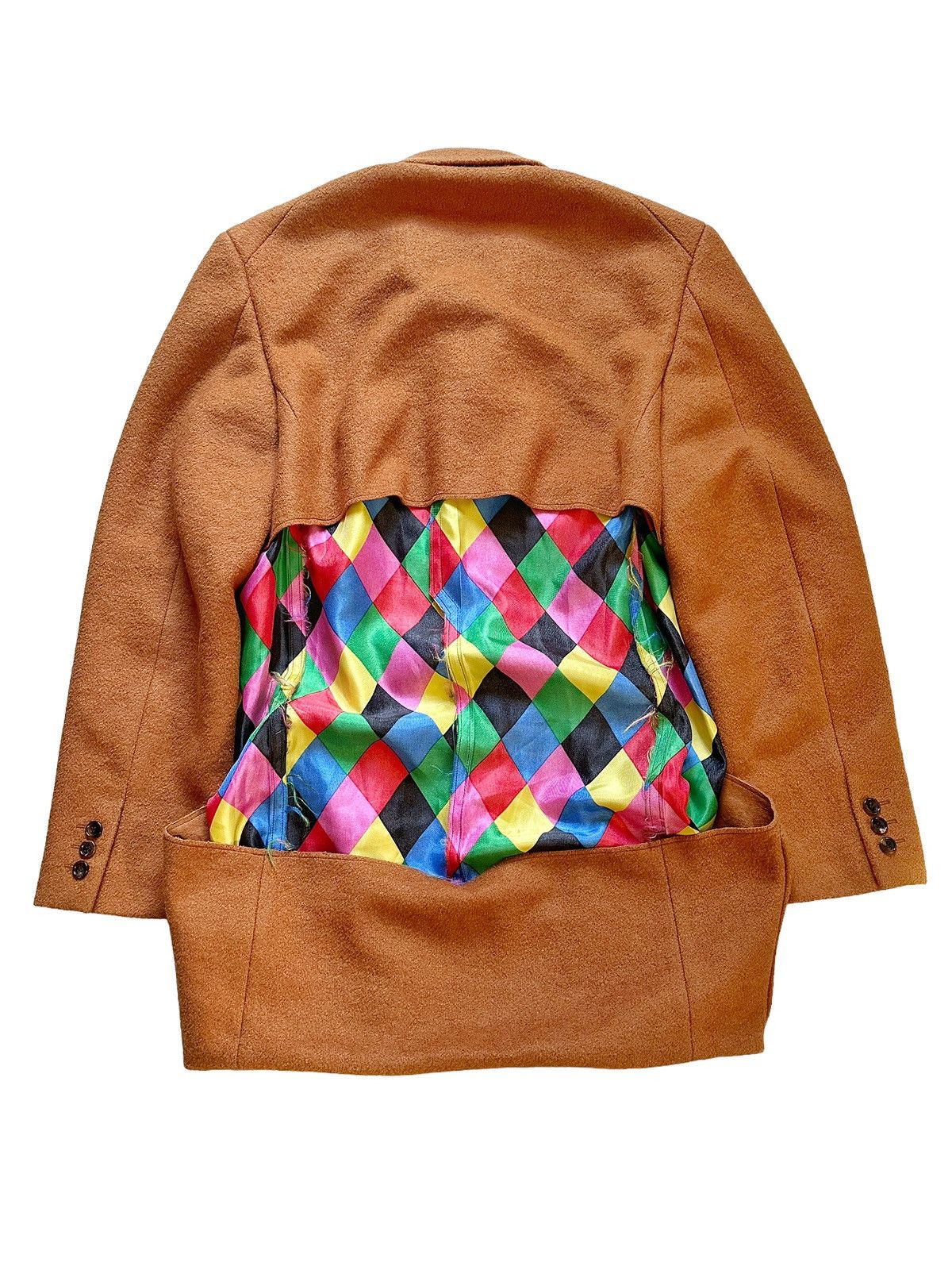 Comme des Garcons Runway FW2020 Deconstructed Wool Blazer Size US M / EU 48-50 / 2 - 8 Thumbnail