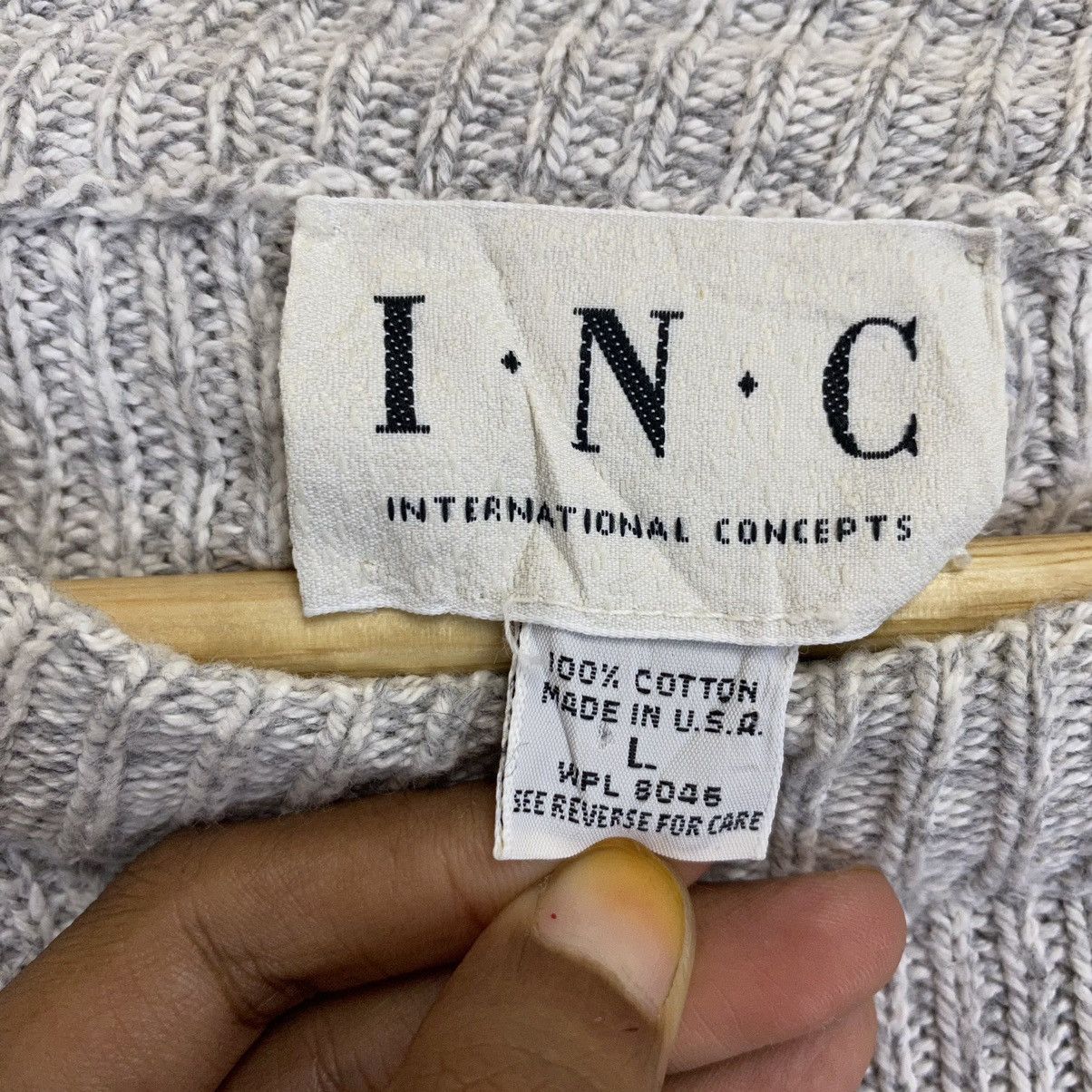 Aran Isles Knitwear × I.N.C × Vintage Vintage I.N.C Size L Size US L / EU 52-54 / 3 - 7 Thumbnail