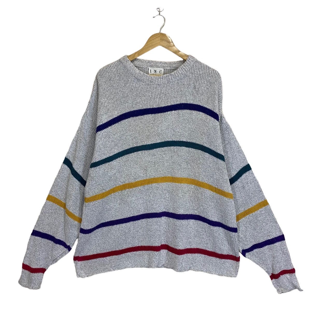 Aran Isles Knitwear × I.N.C × Vintage Vintage I.N.C Size L Size US L / EU 52-54 / 3 - 1 Thumbnail
