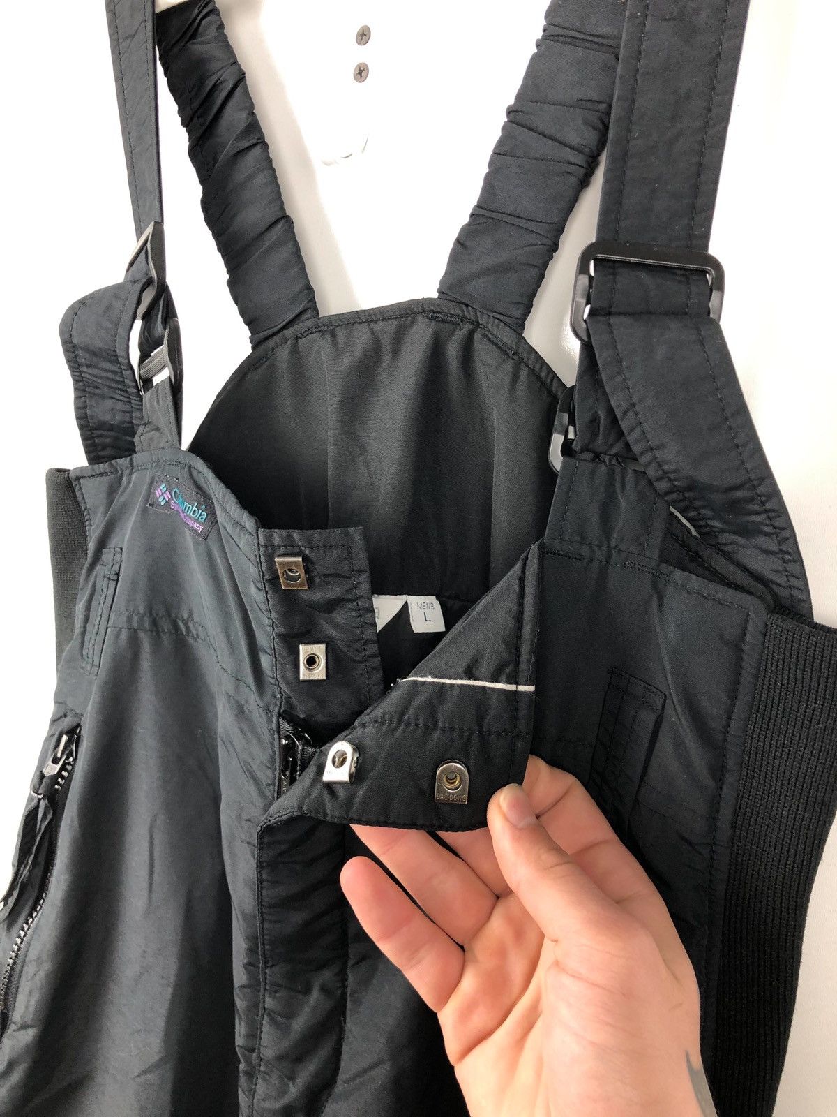 Columbia Columbia vintage ski pants black size Large made in korea Size US 34 / EU 50 - 5 Thumbnail